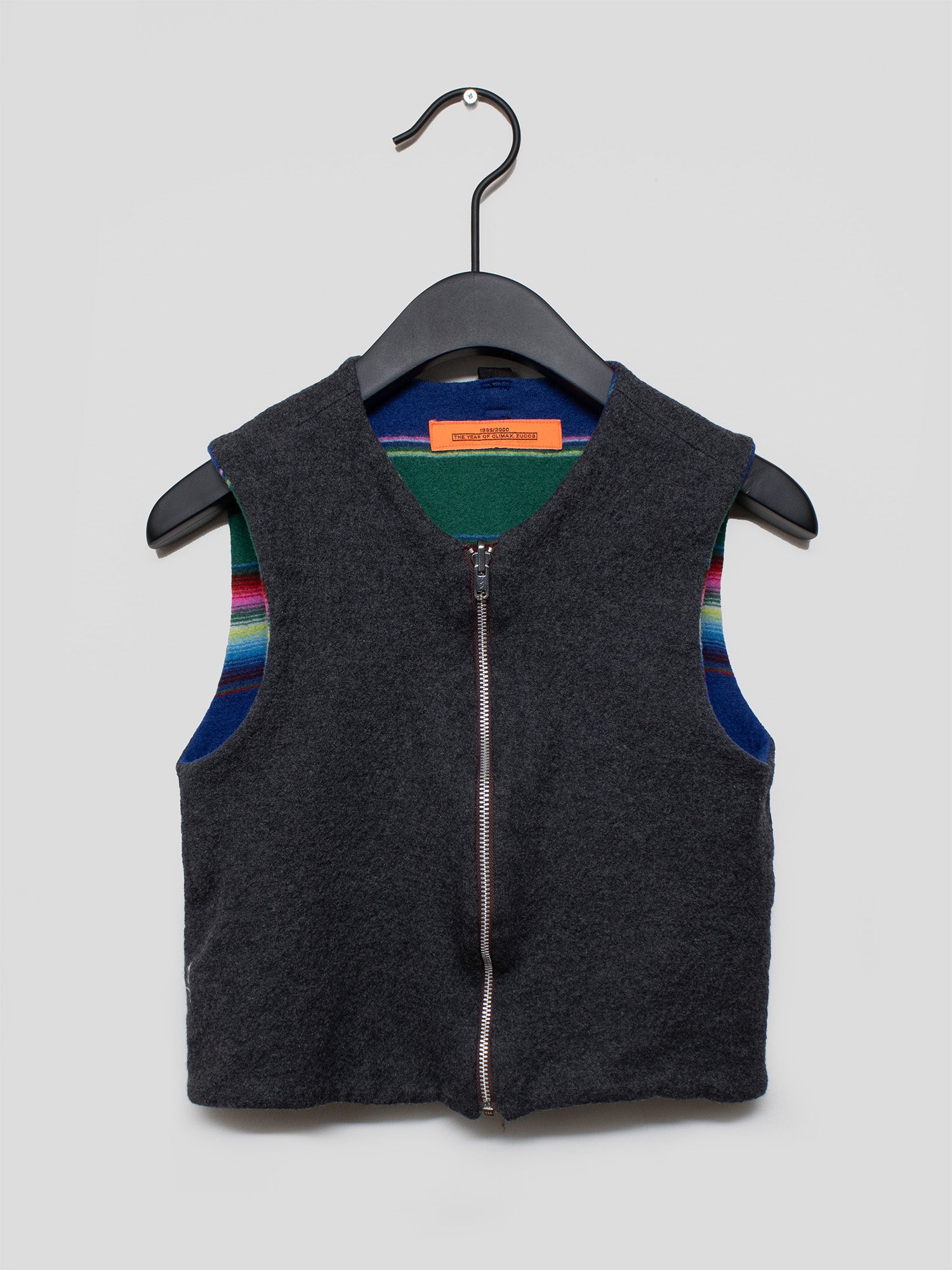 AW99 "Year of Climax" Reversible Wool Vest