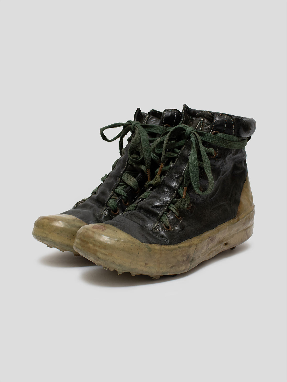 AM/2525 Kangaroo Leather Drip Sneakers