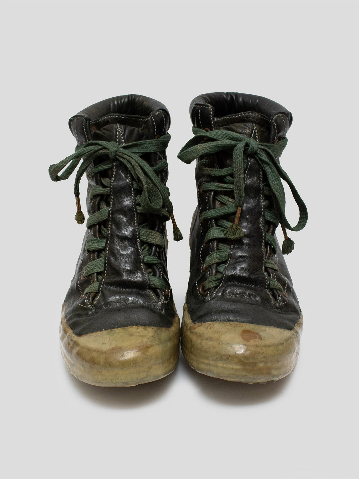 AM/2525 Kangaroo Leather Drip Sneakers
