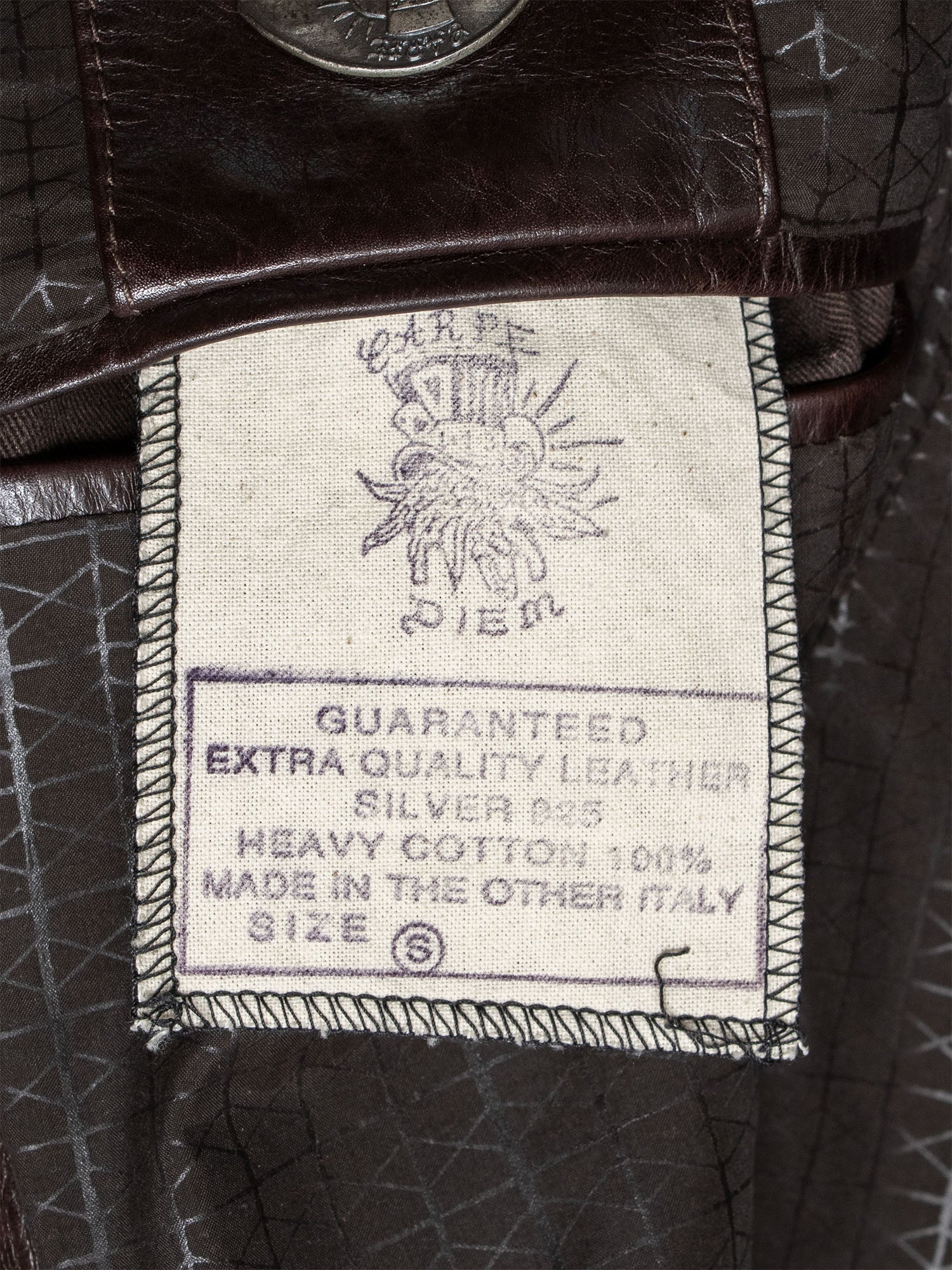 2000s Leather Trench Coat