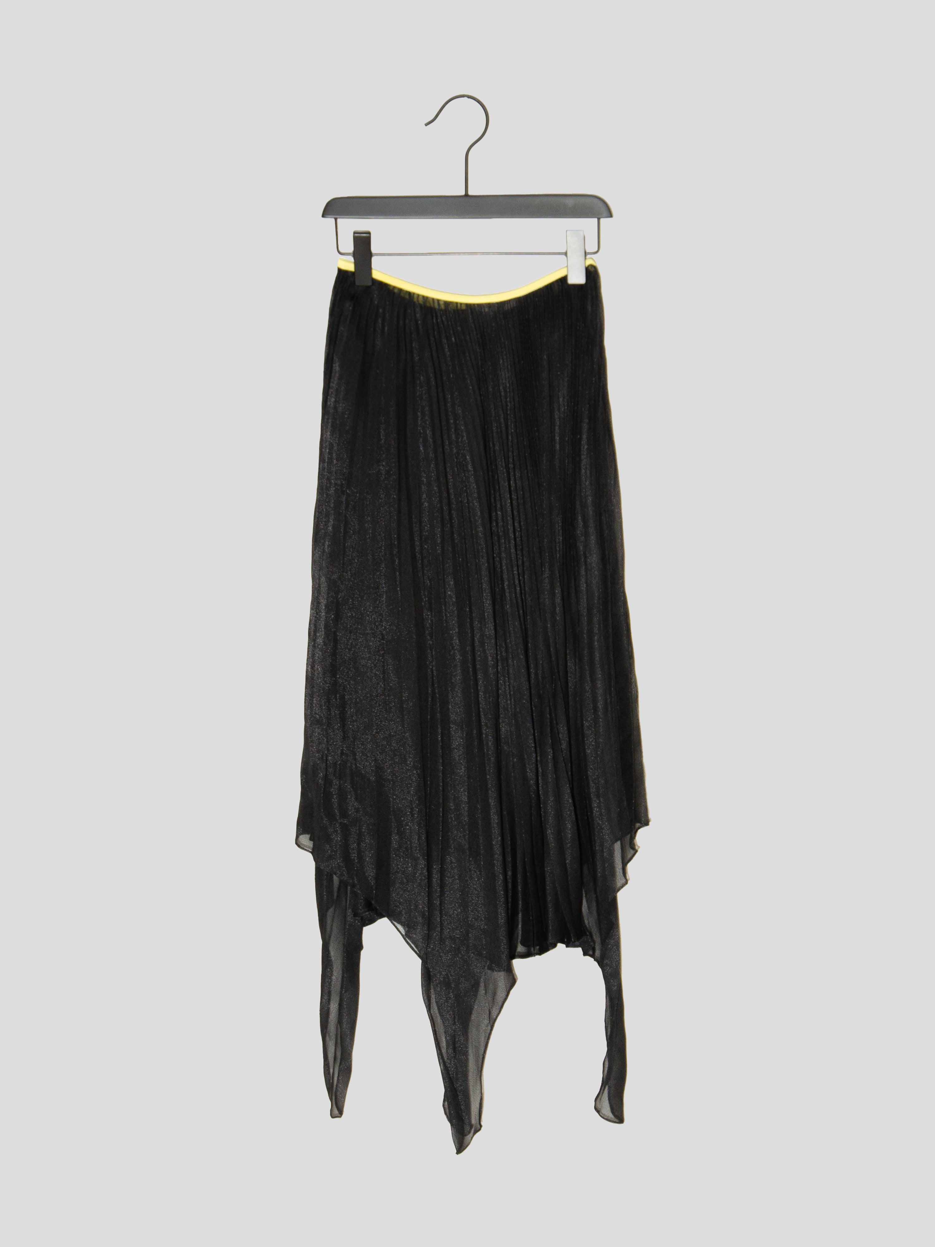 AW14 Organza Pleated Skirt