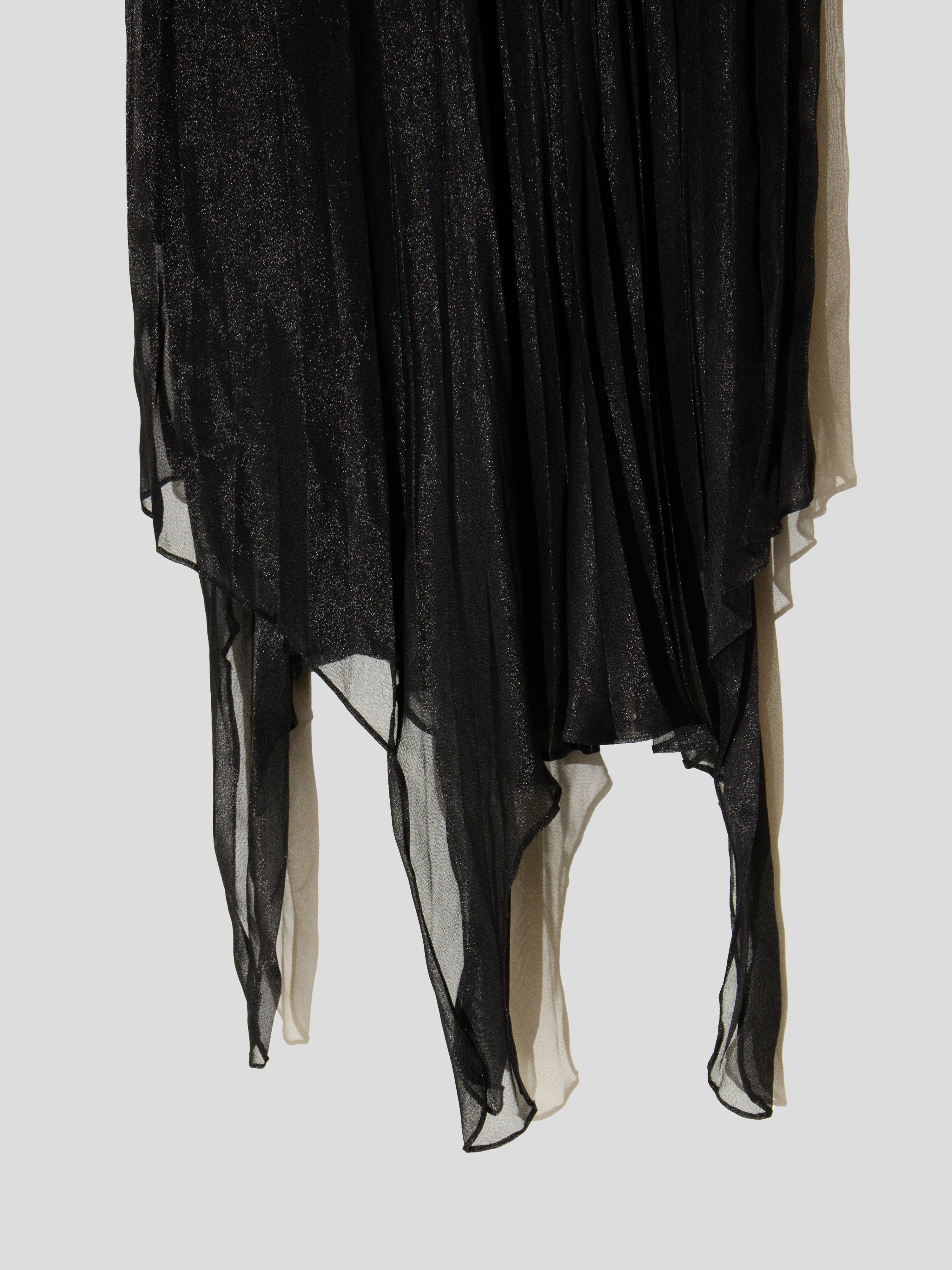 AW14 Organza Pleated Skirt