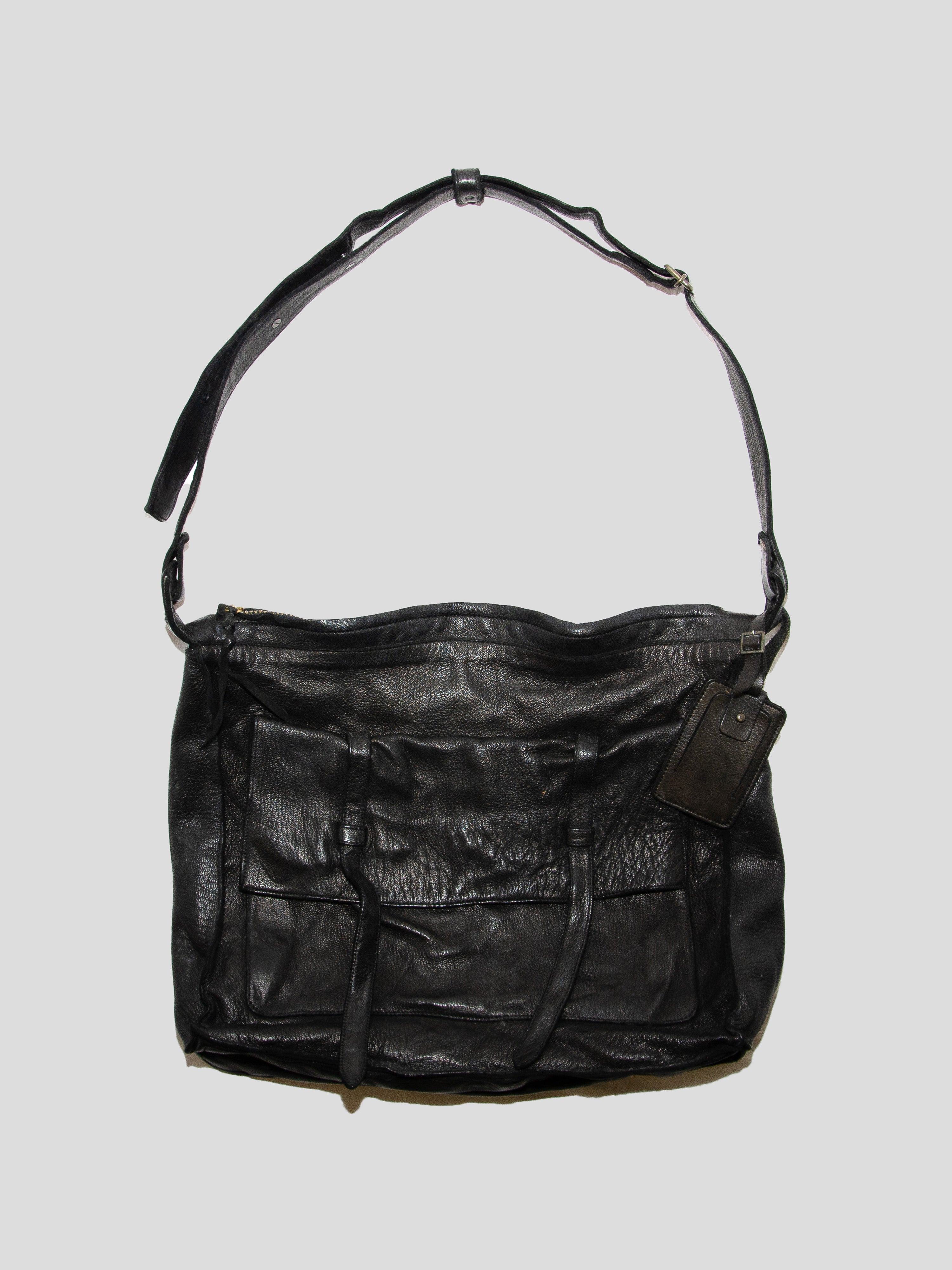 Leather Messenger Bag