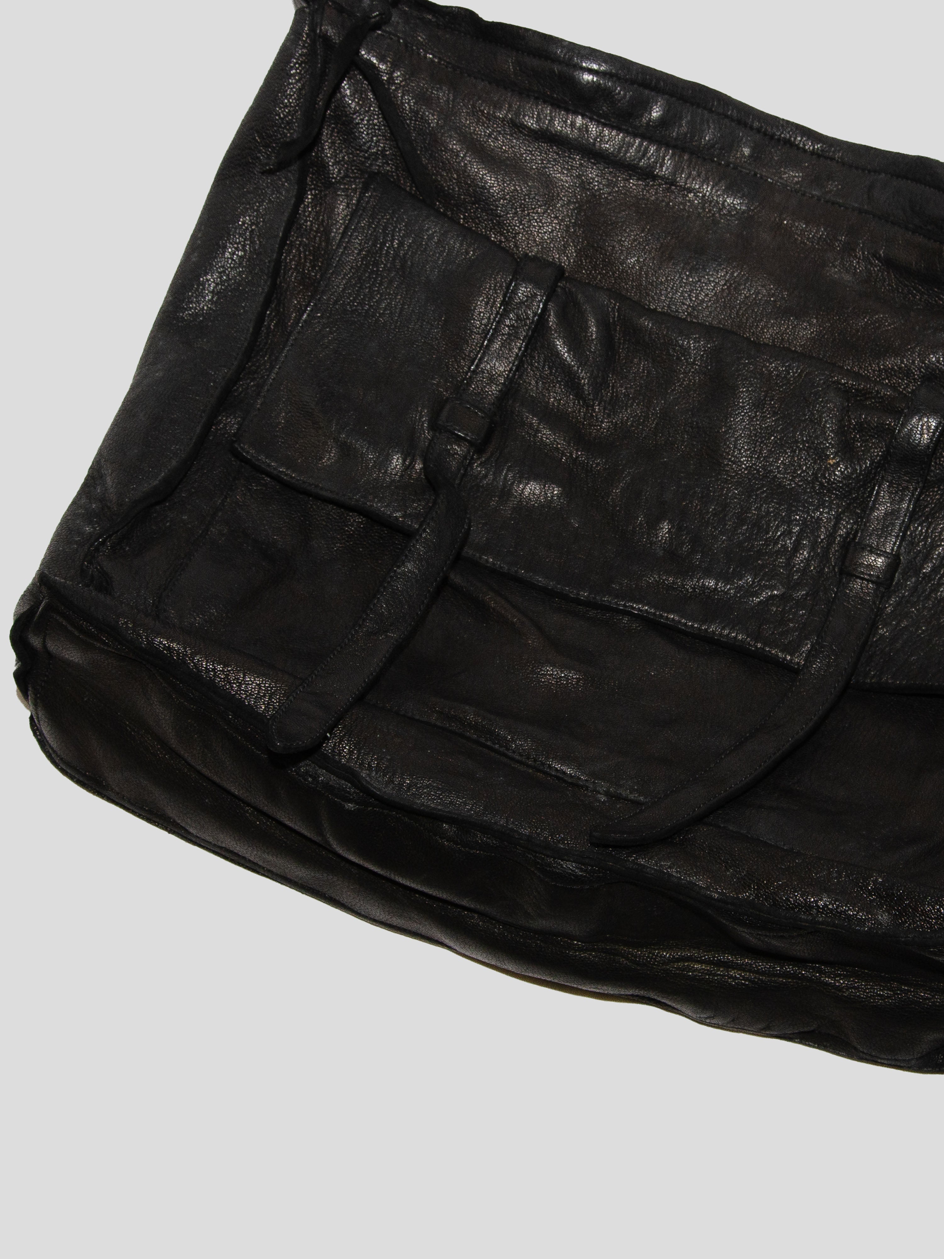 Leather Messenger Bag