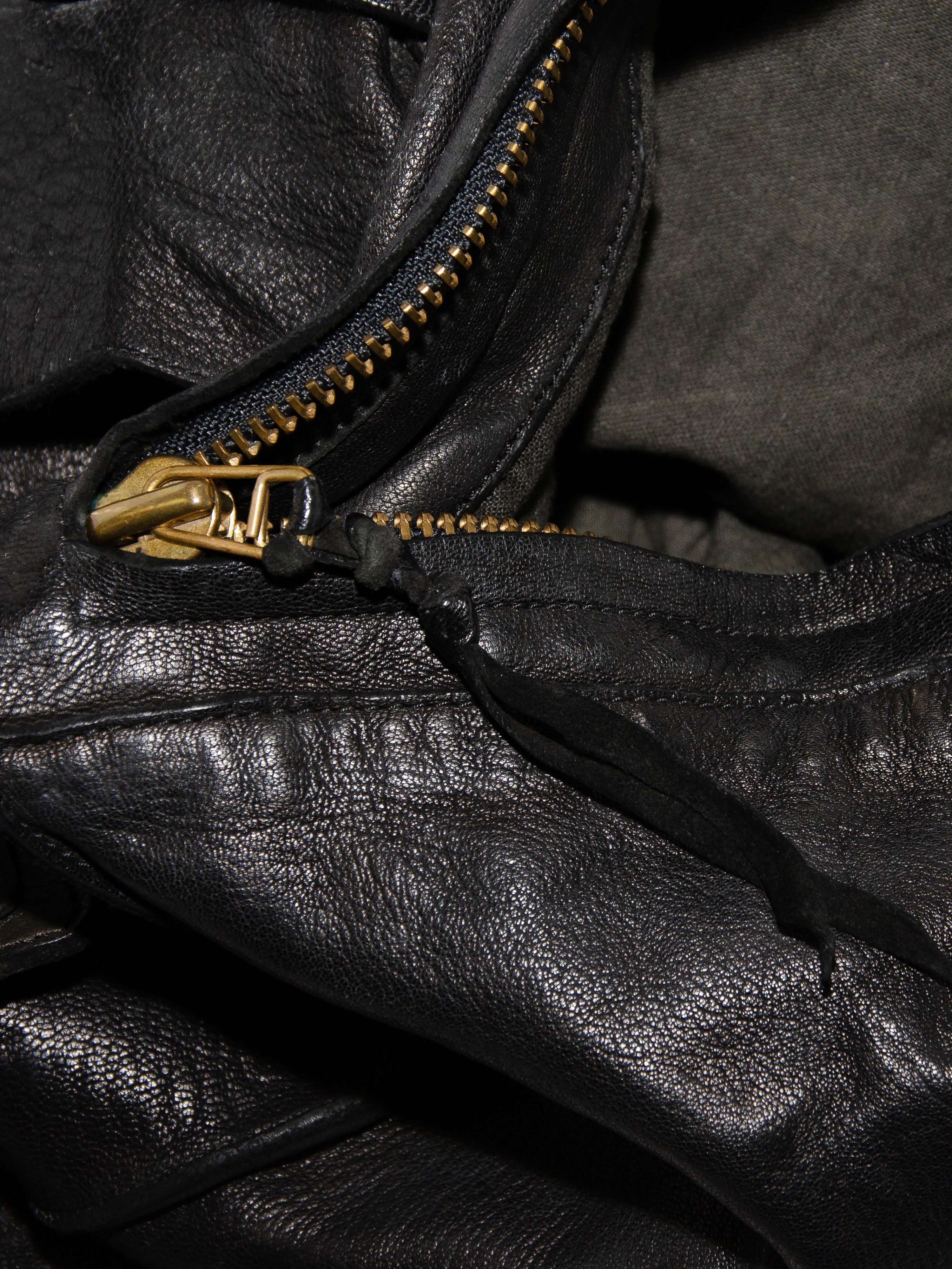 Leather Messenger Bag
