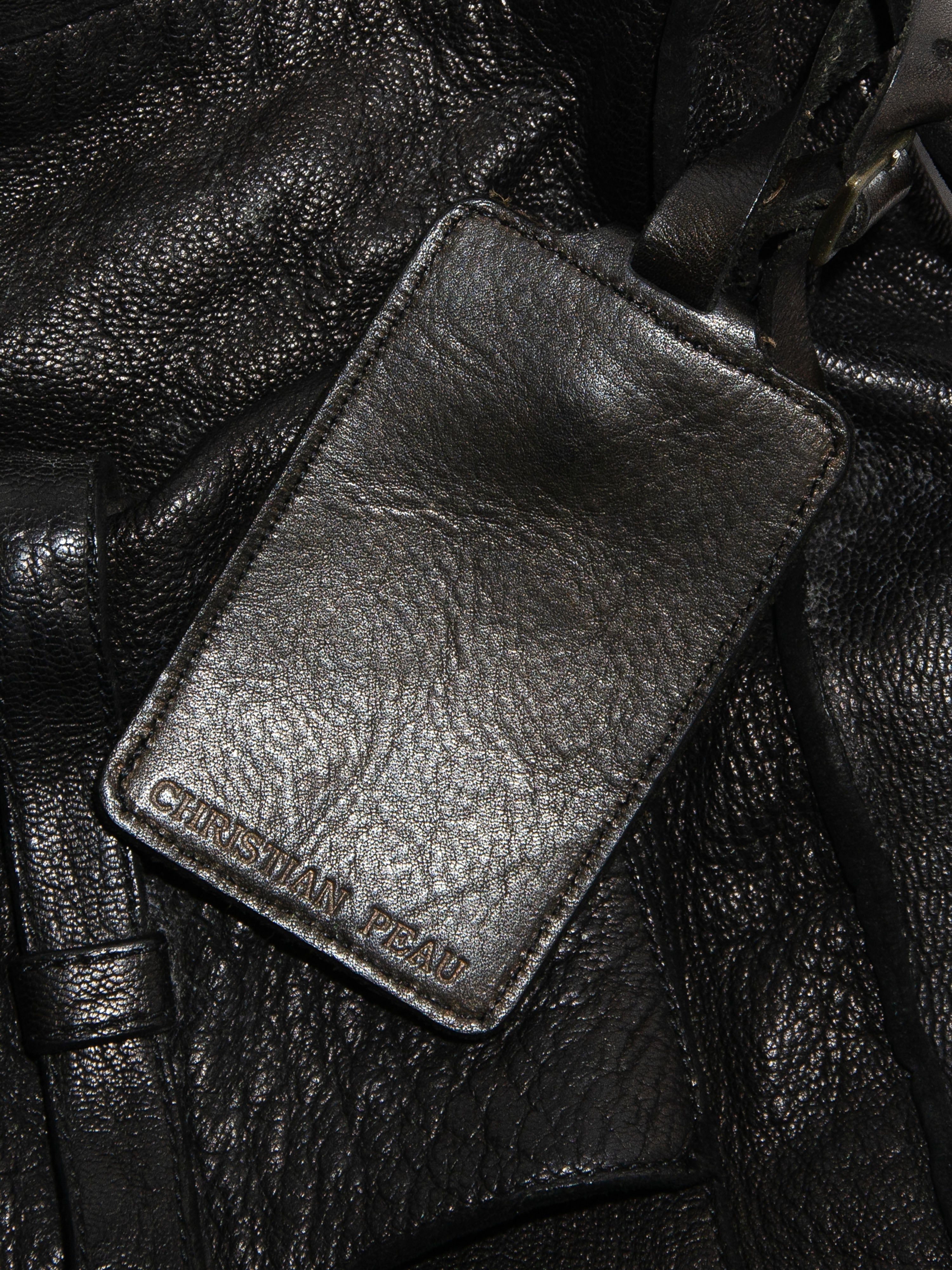 Leather Messenger Bag