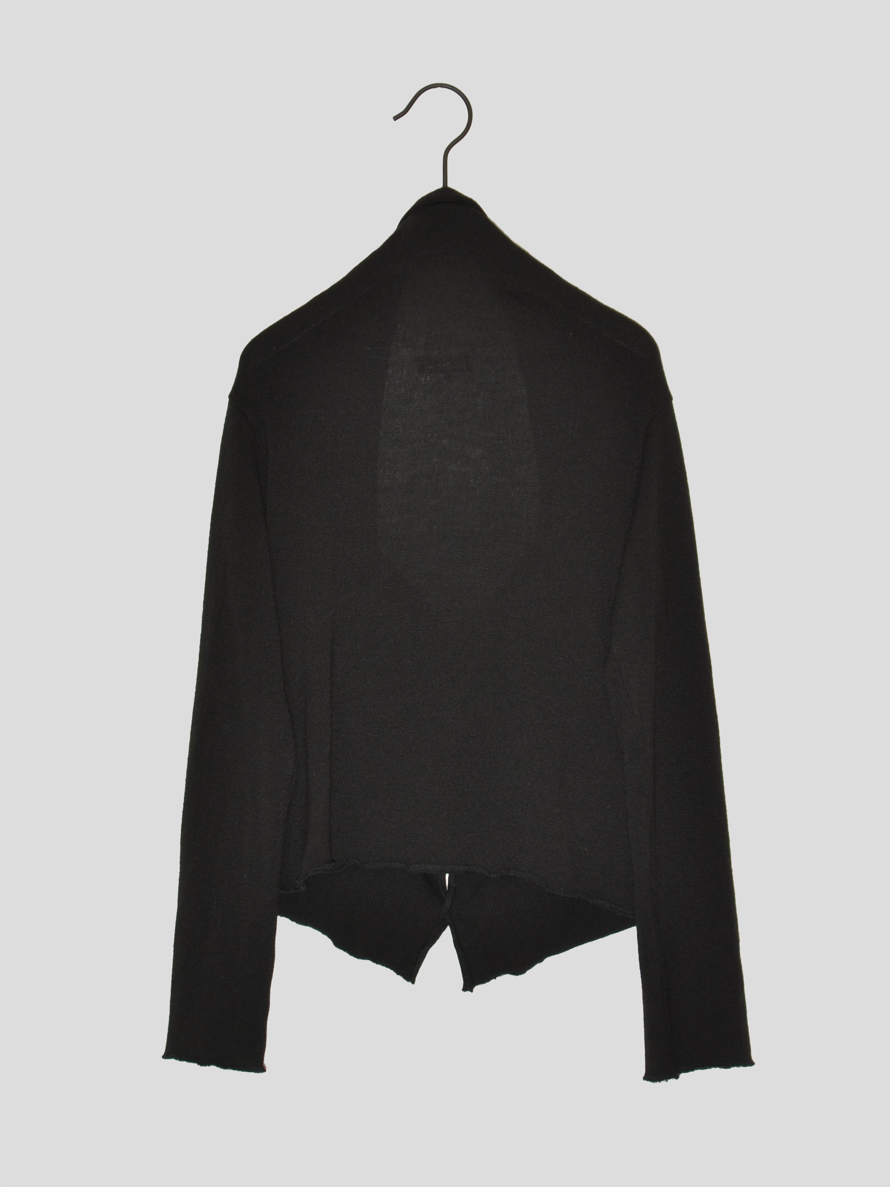 AW94 Tricot Tied Collar Cardigan