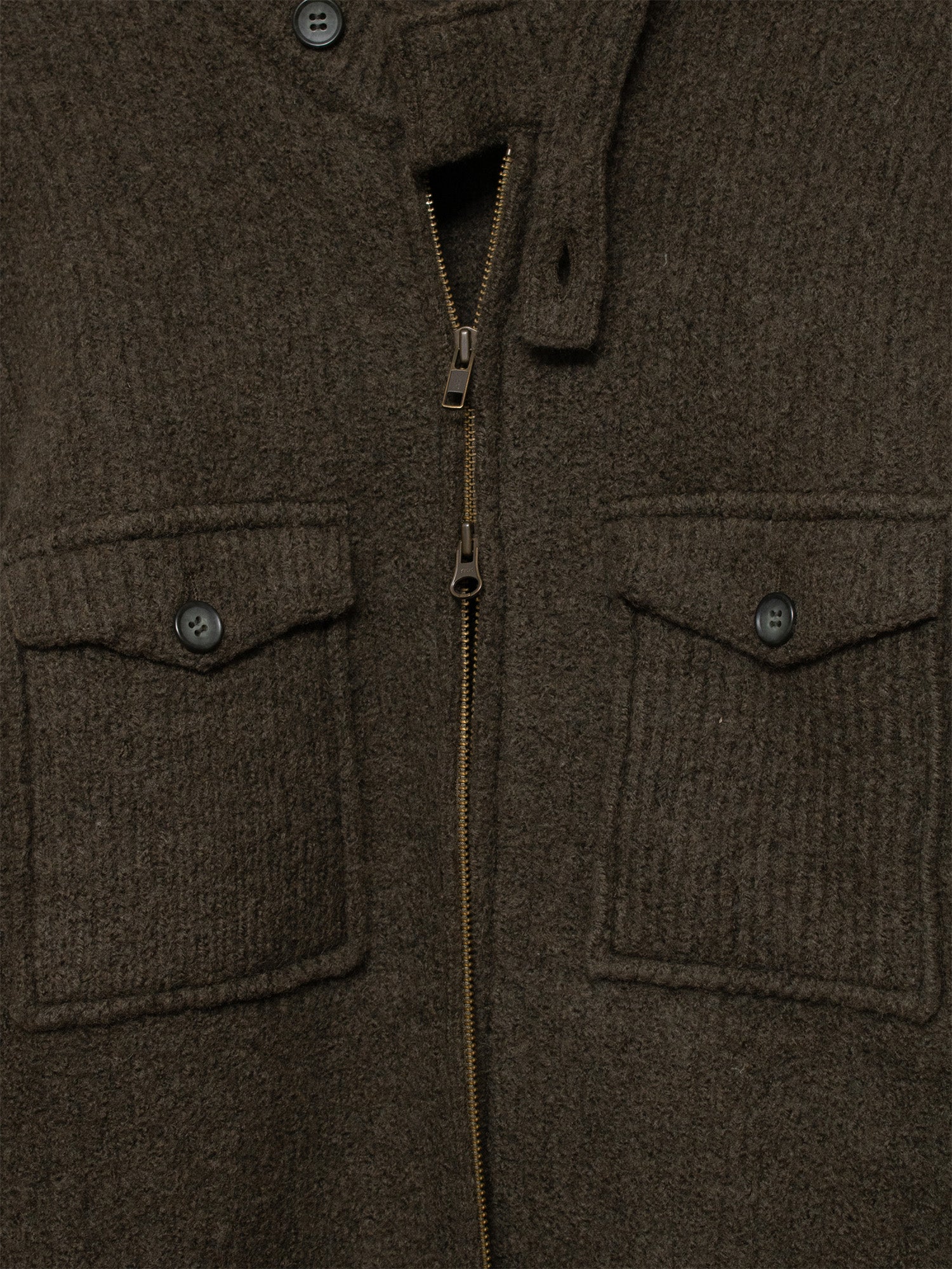 Kenji Ito Distressed Zip-up Jacket