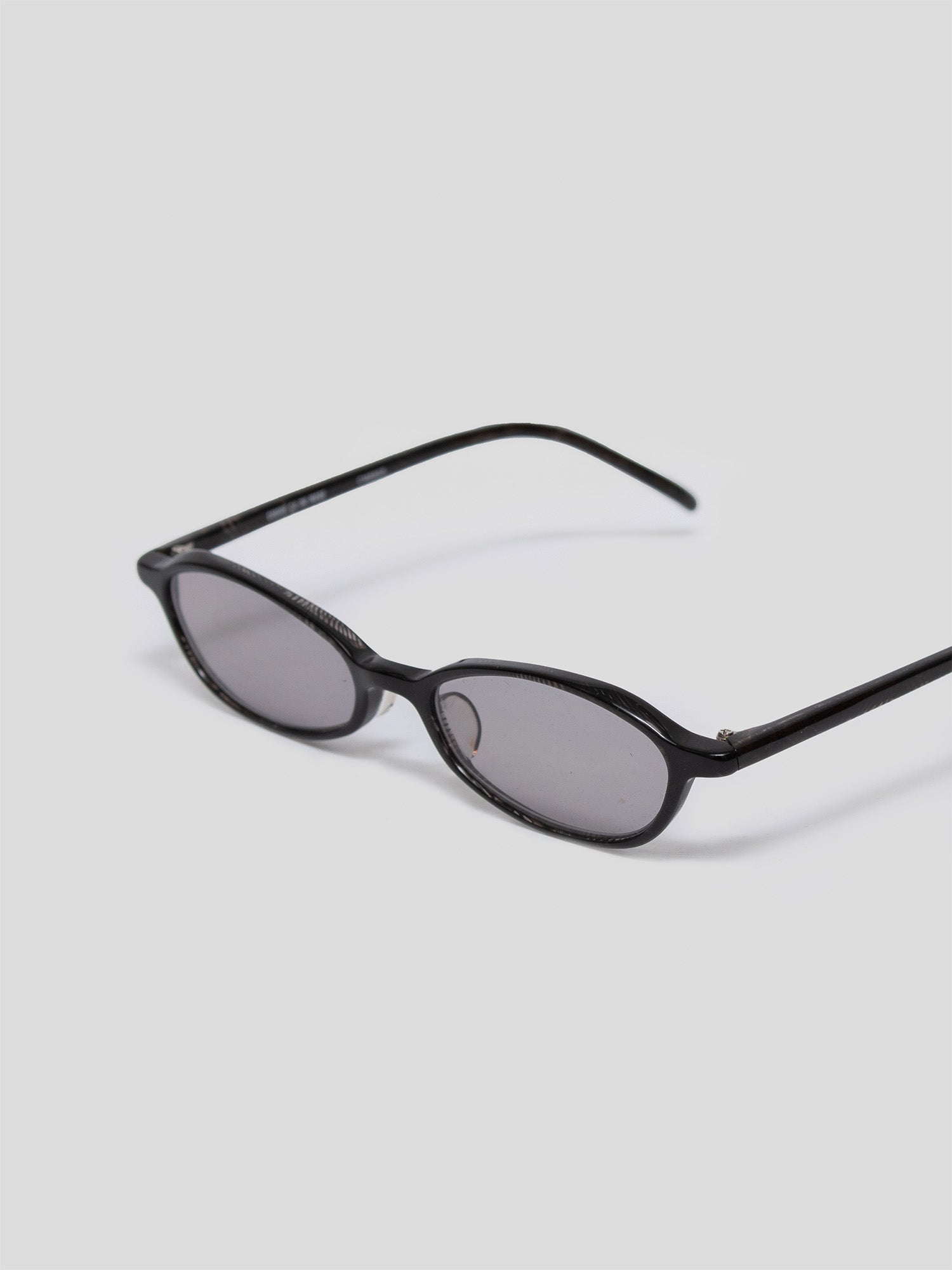 Marbled Acetate Oval Sunglasses