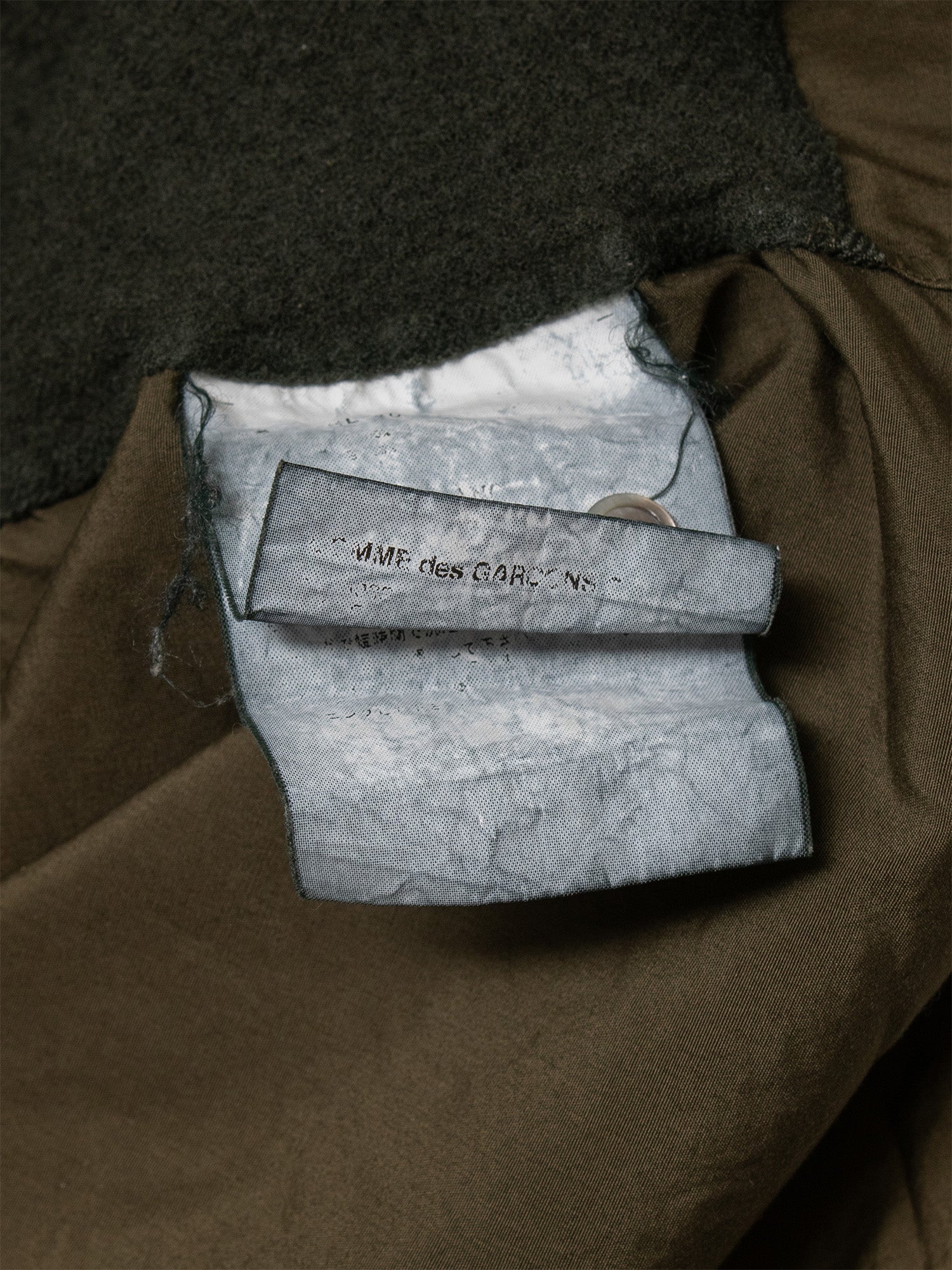 Homme AW03 Shrunken Button-Up Shirt