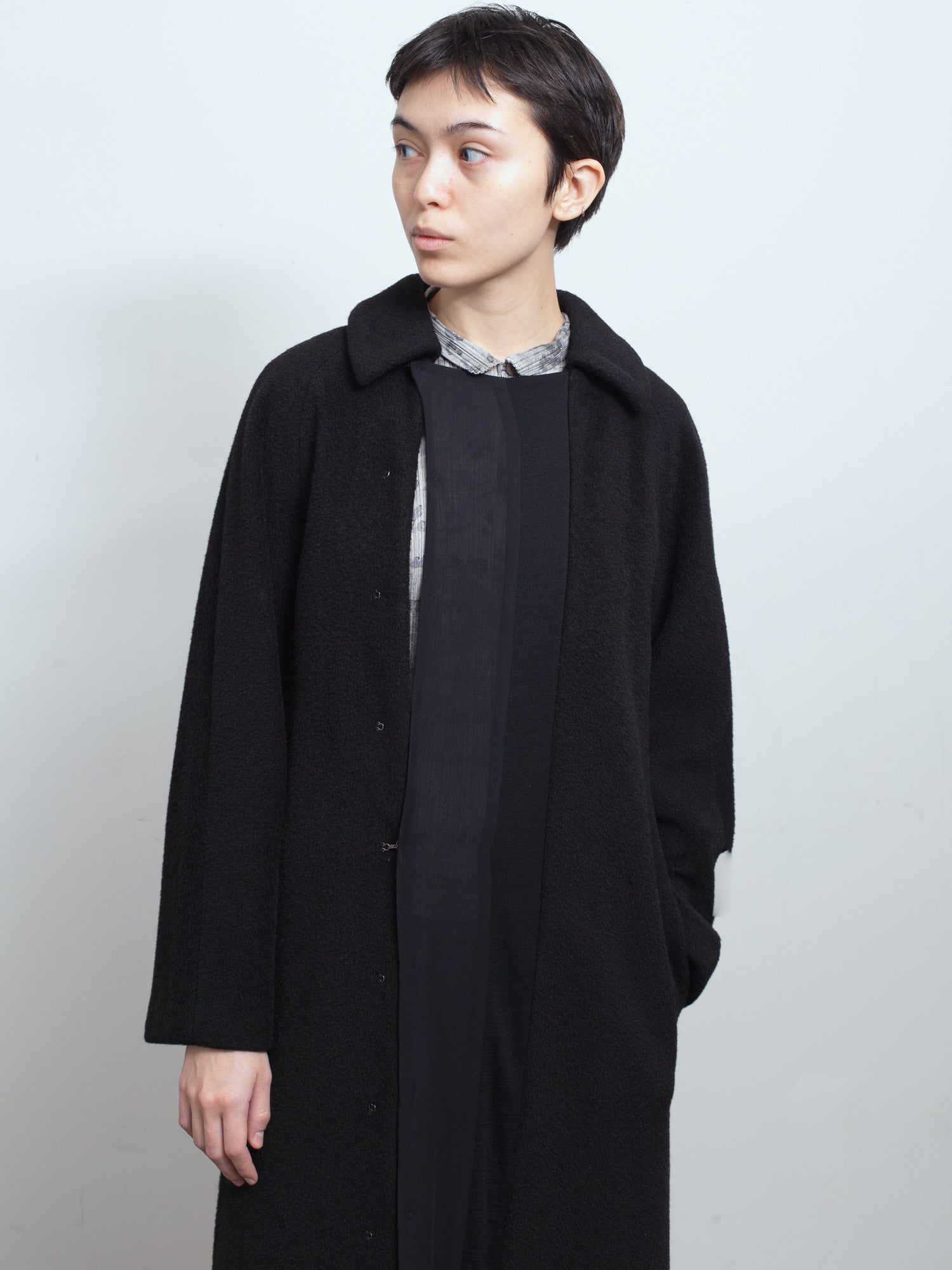 AW93 Veil Placket Coat