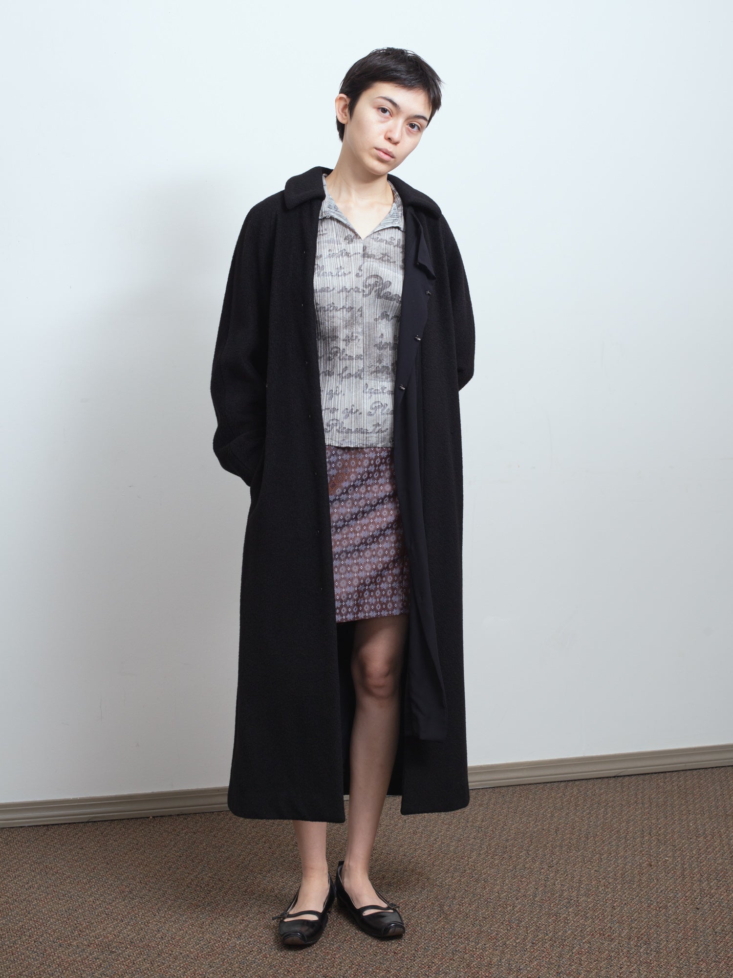 AW93 Veil Placket Coat