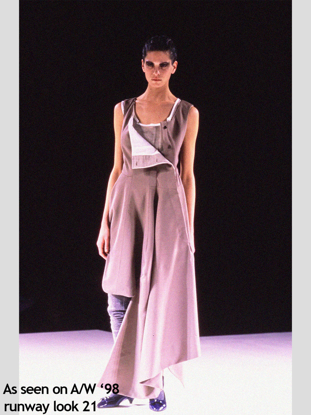 AW98 "Fusion" Deconstructed Dress