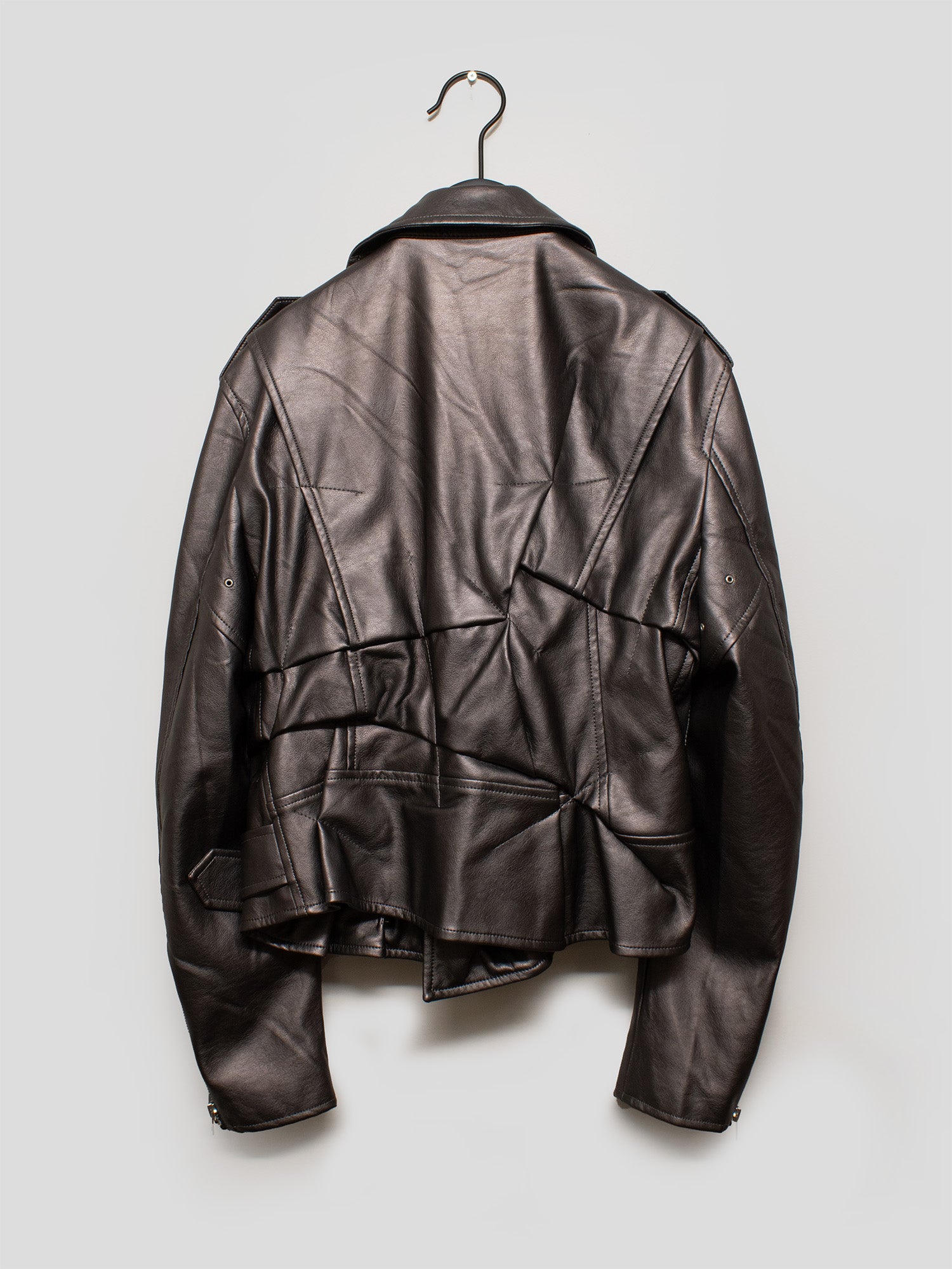 Homme Plus SS21 Deformed Biker Jacket