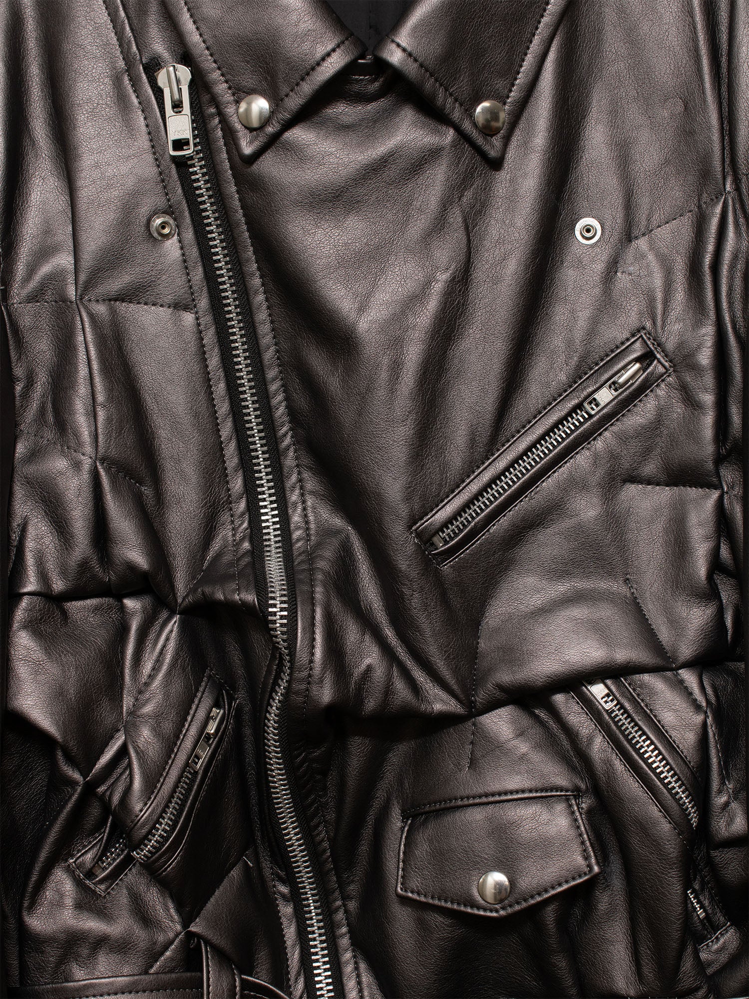 Comme des Garcons Homme Plus SS21 Deformed Biker Jacket | COMMUNE