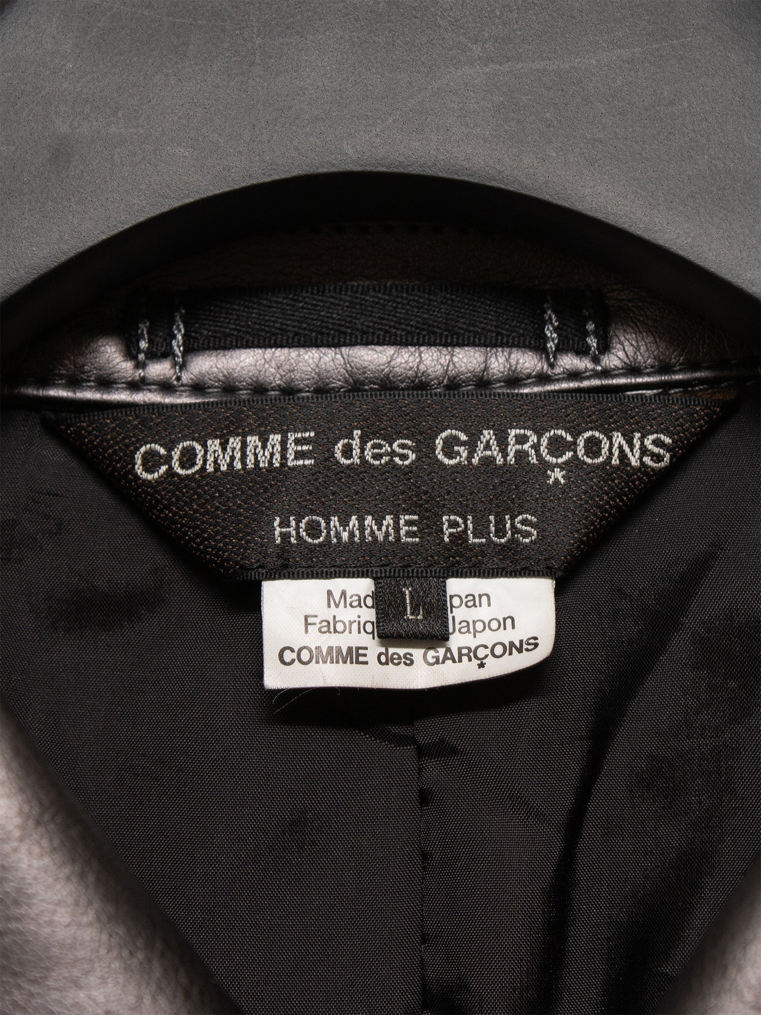 Comme des Garcons Homme Plus SS21 Deformed Biker Jacket | COMMUNE