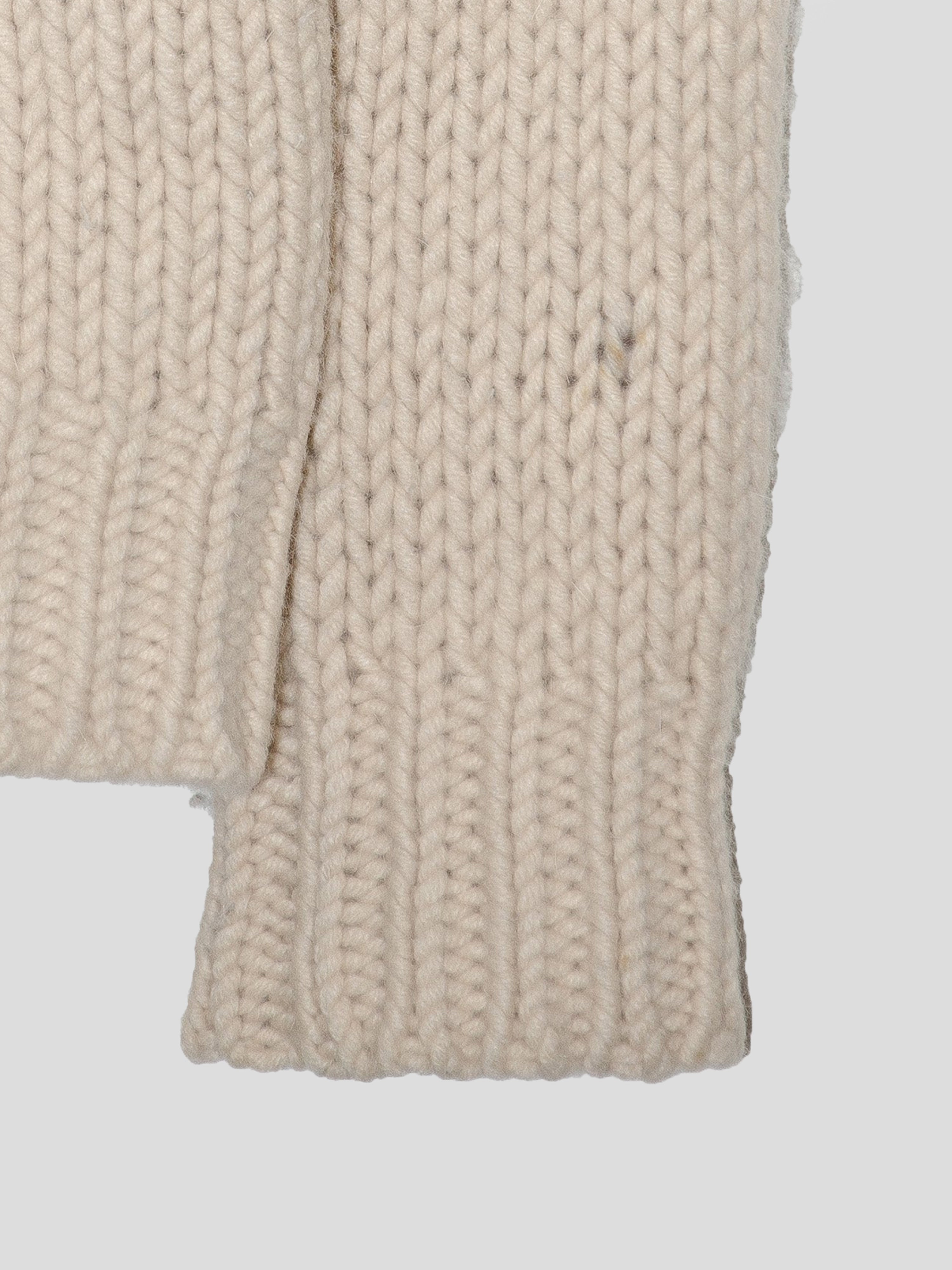 AW03 "Dress Door" Offset Zip Sweater