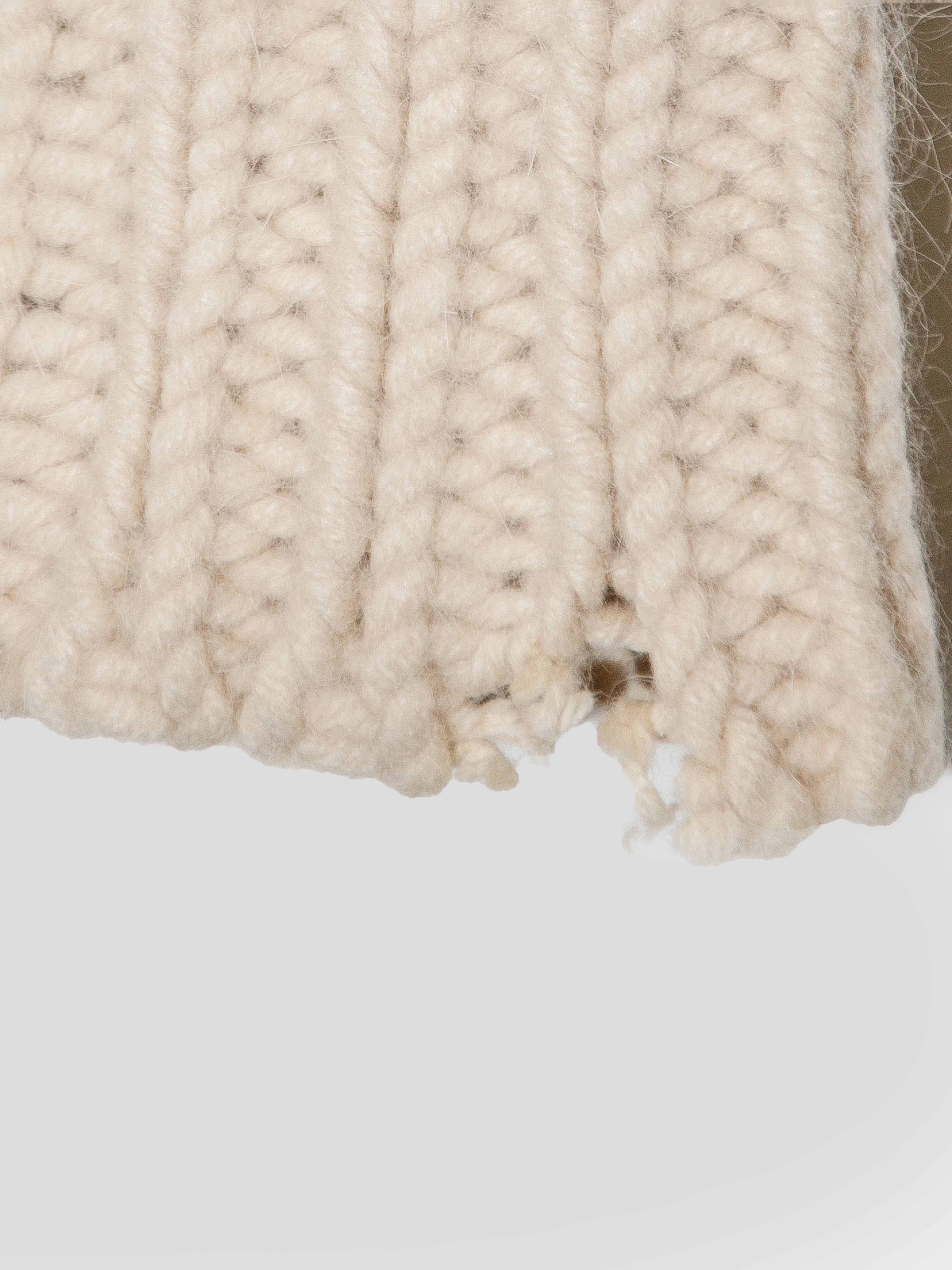 AW03 "Dress Door" Offset Zip Sweater