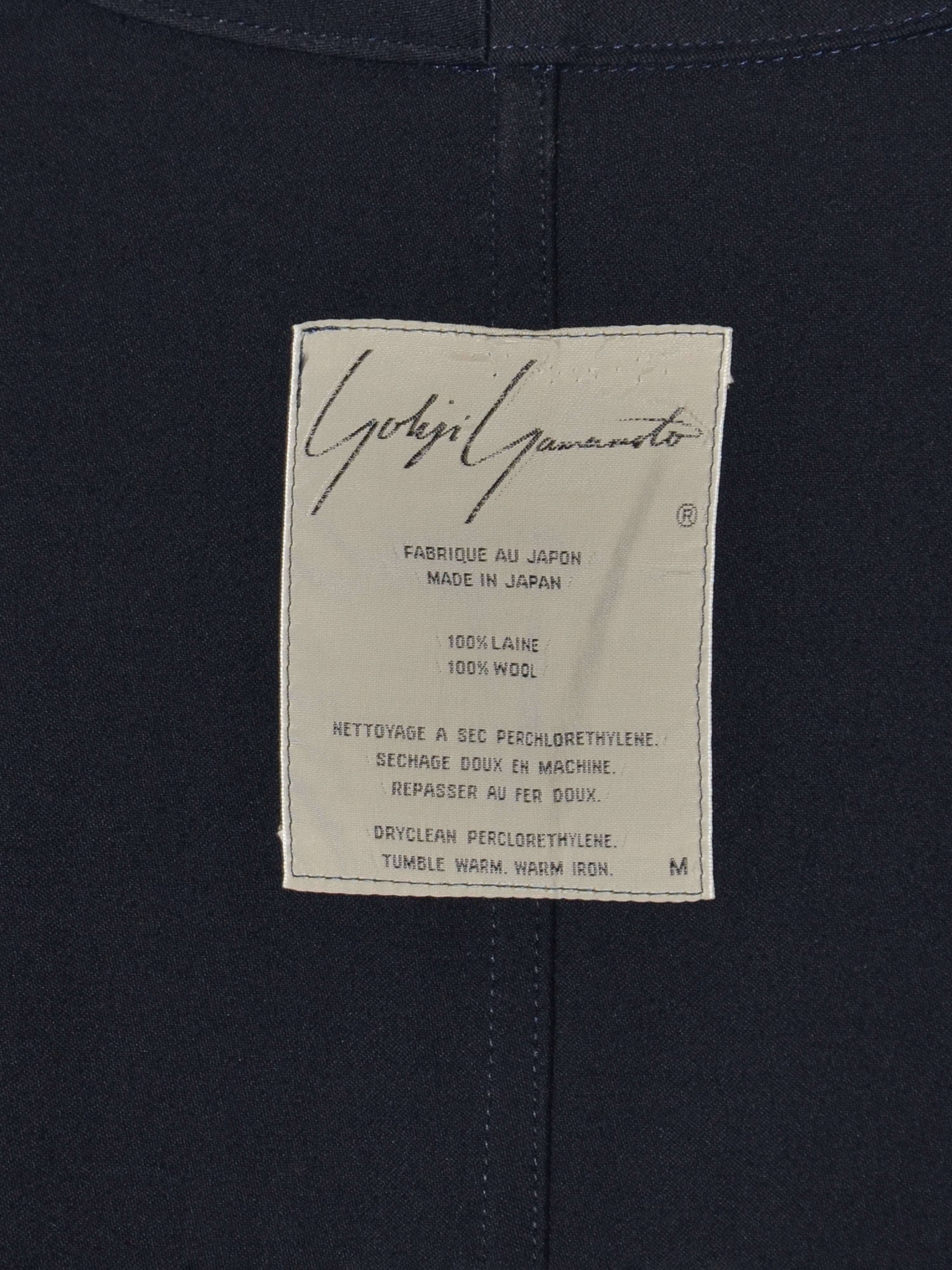 1980s Swallowtail Wool Jacket