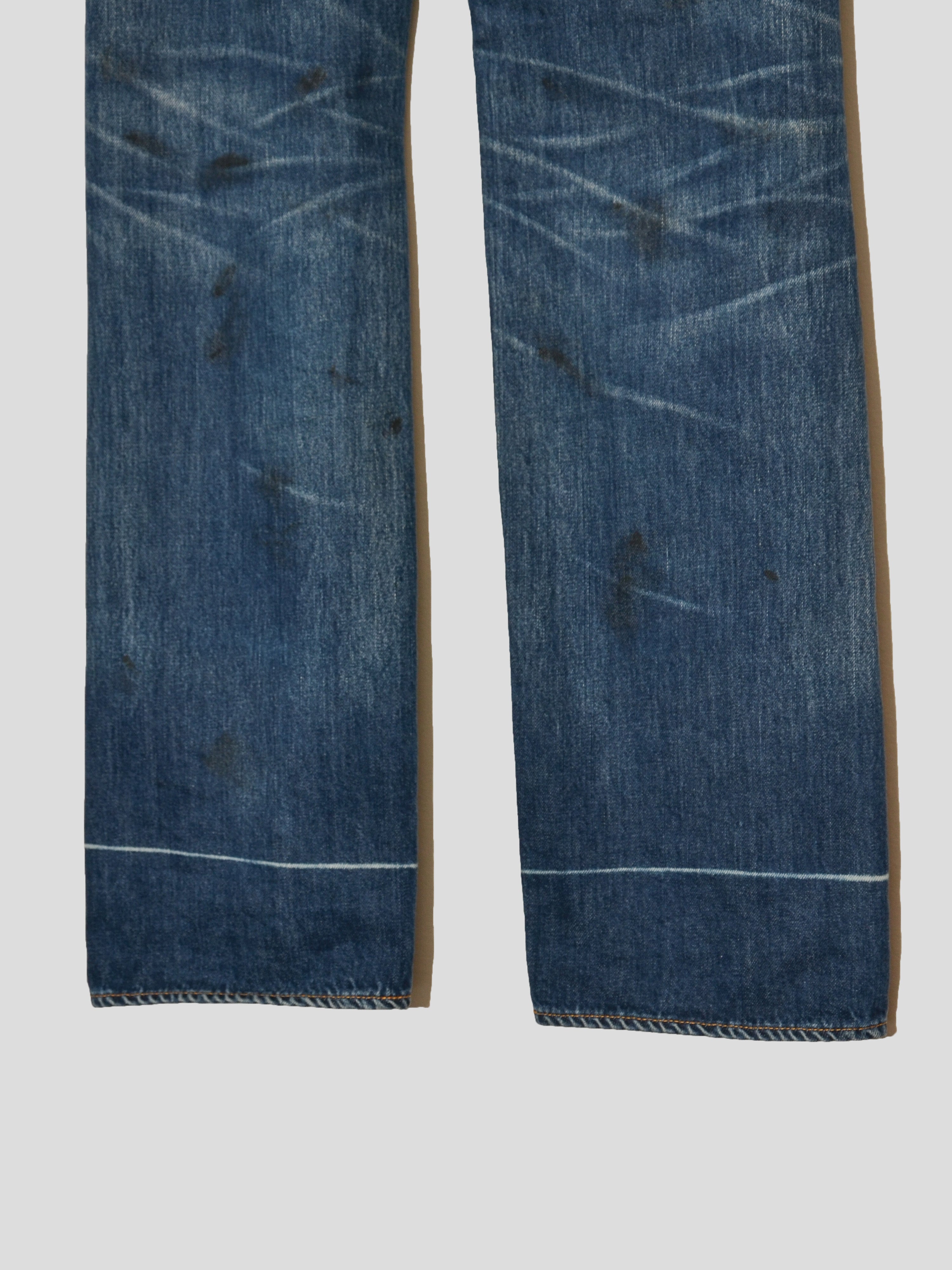 YOHJI YAMAMOTO × SPOTTED HORSE CRAFT Y's for Men x Spotted Horse Craft SS04 Patchwork Denim Jeans