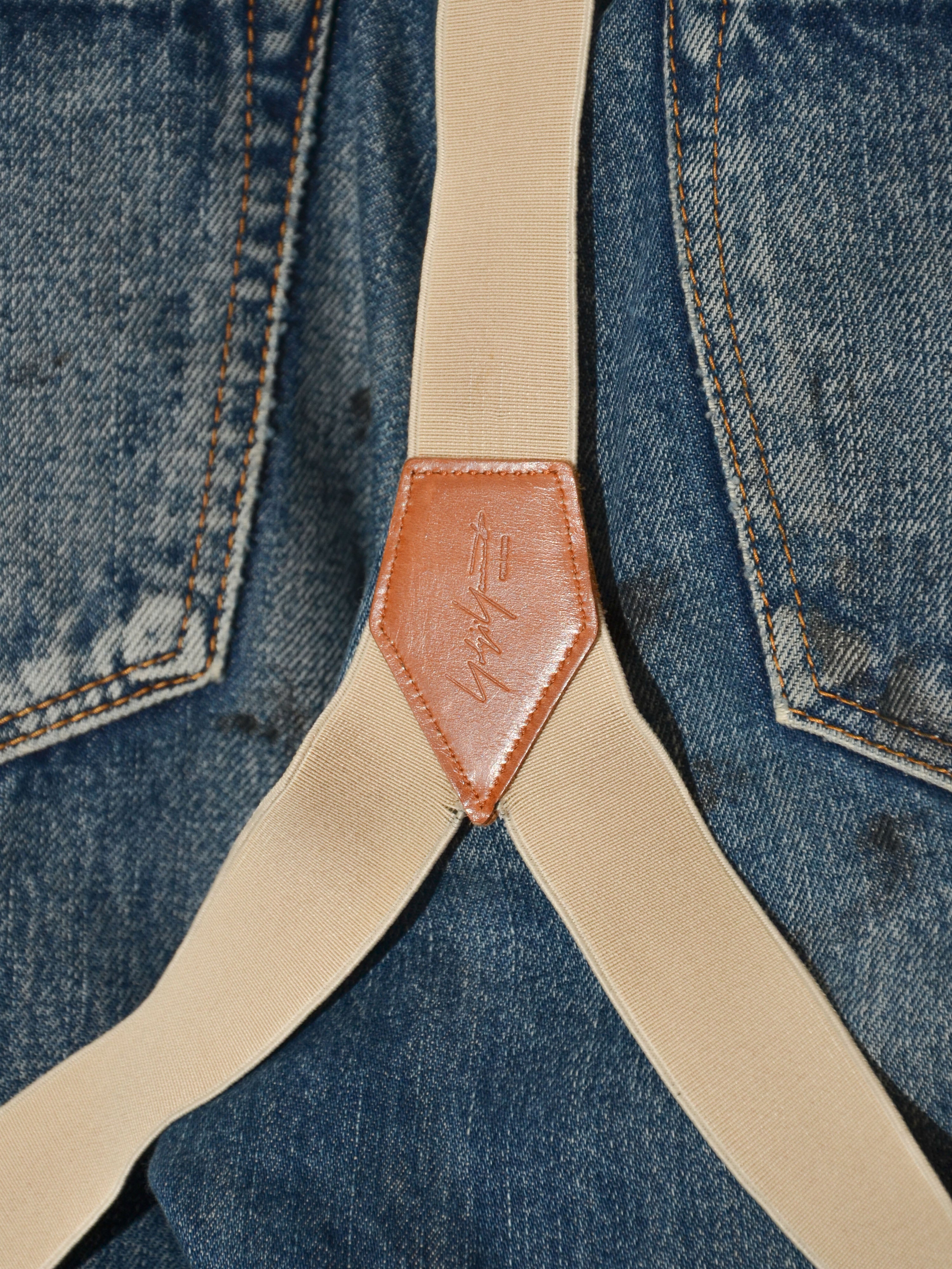 YOHJI YAMAMOTO × SPOTTED HORSE CRAFT Yohji Yamamoto x Spotted Horse Craft SS11 Denim Jeans | COMMUNE