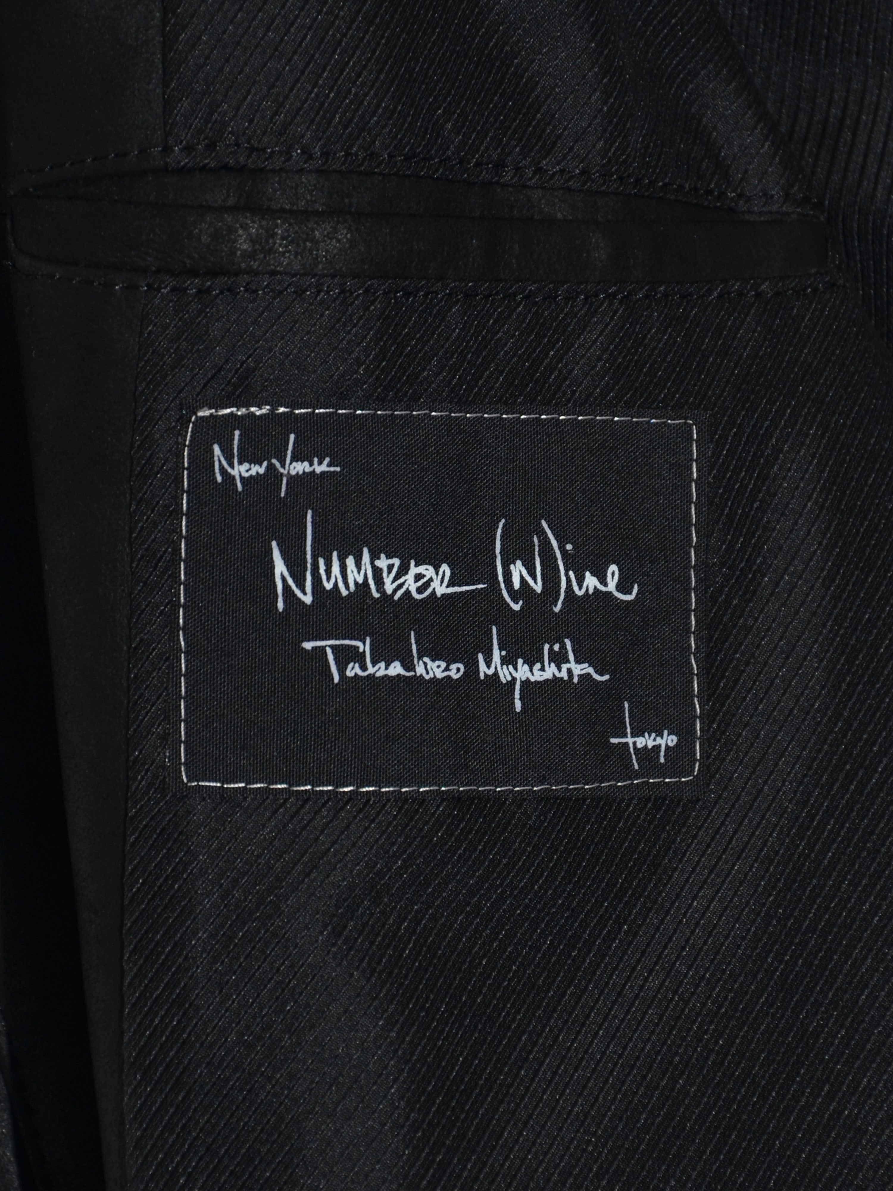 AW06 "Noir" Lamb Suede Trench Coat