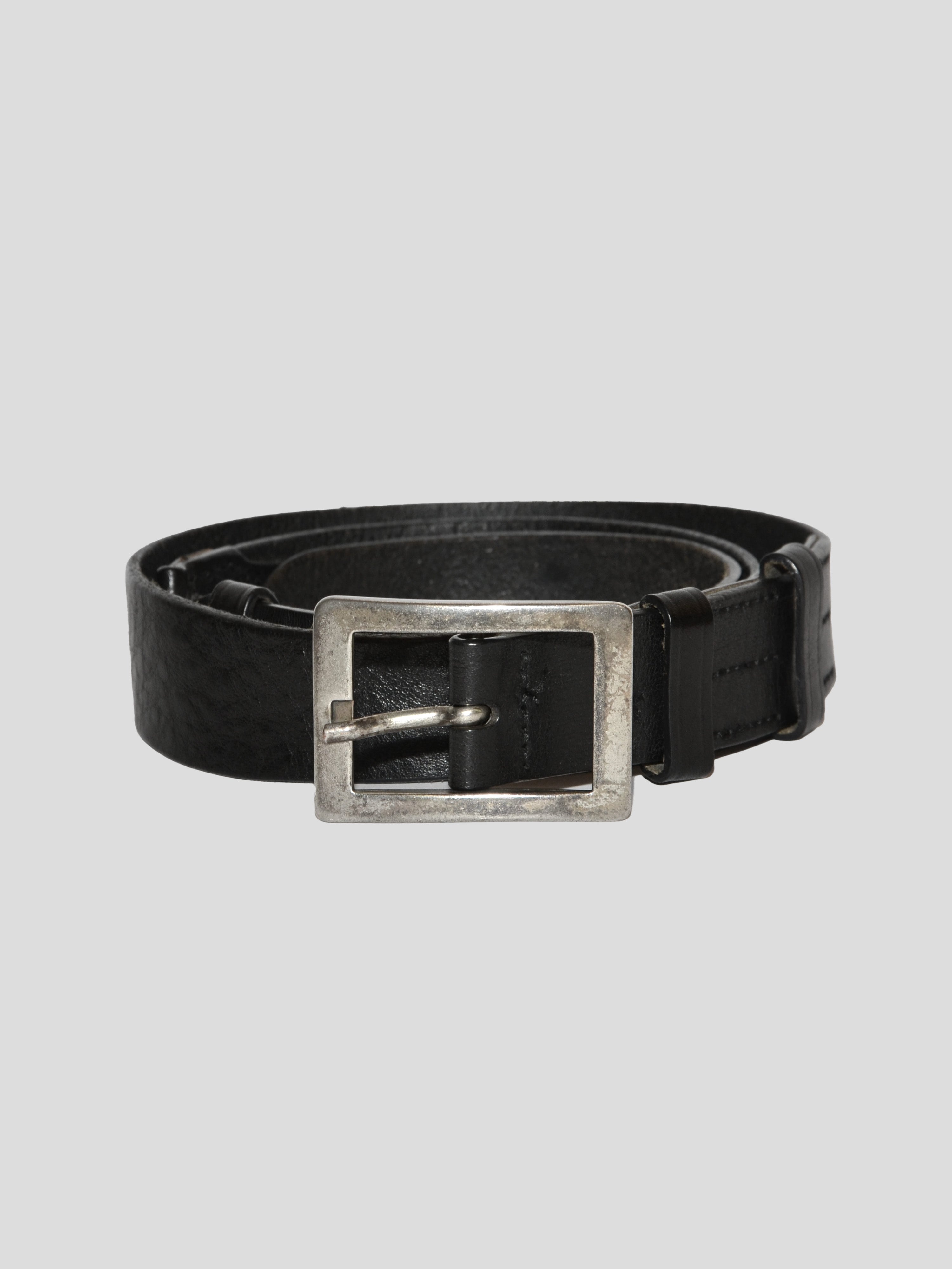 Two-piece Leather Belt