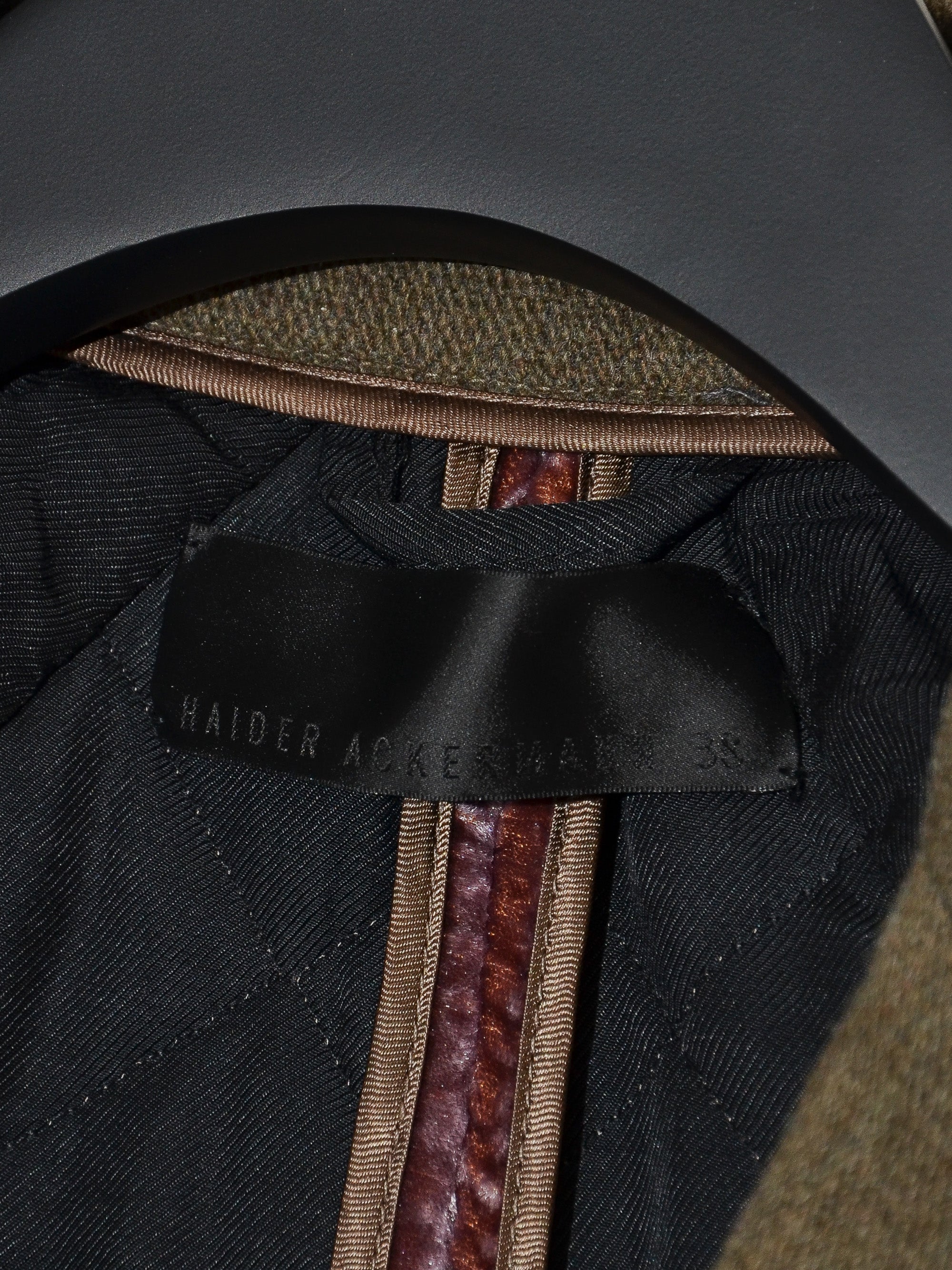 AW16 Velvet Military Jacket