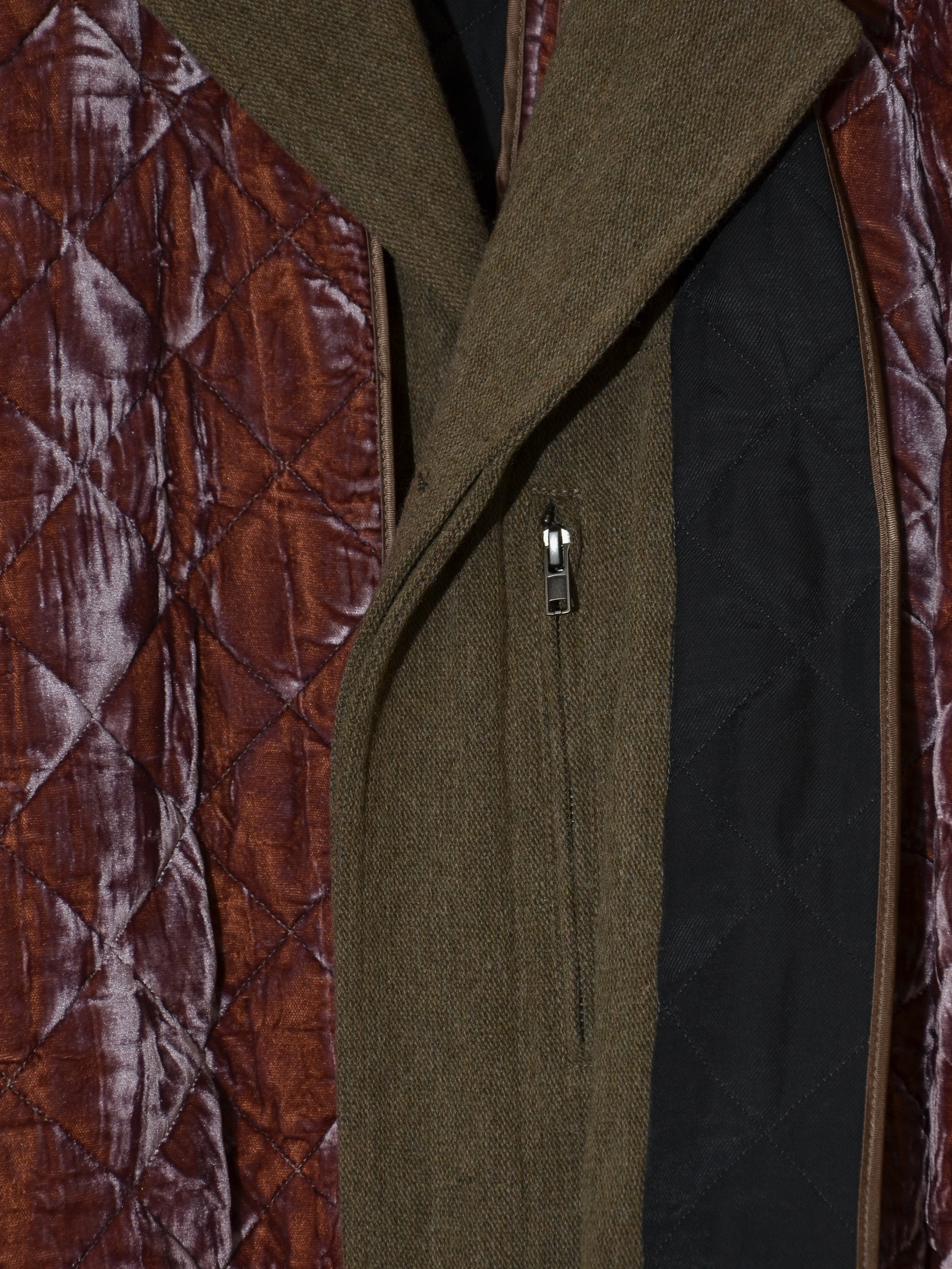 AW16 Velvet Military Jacket