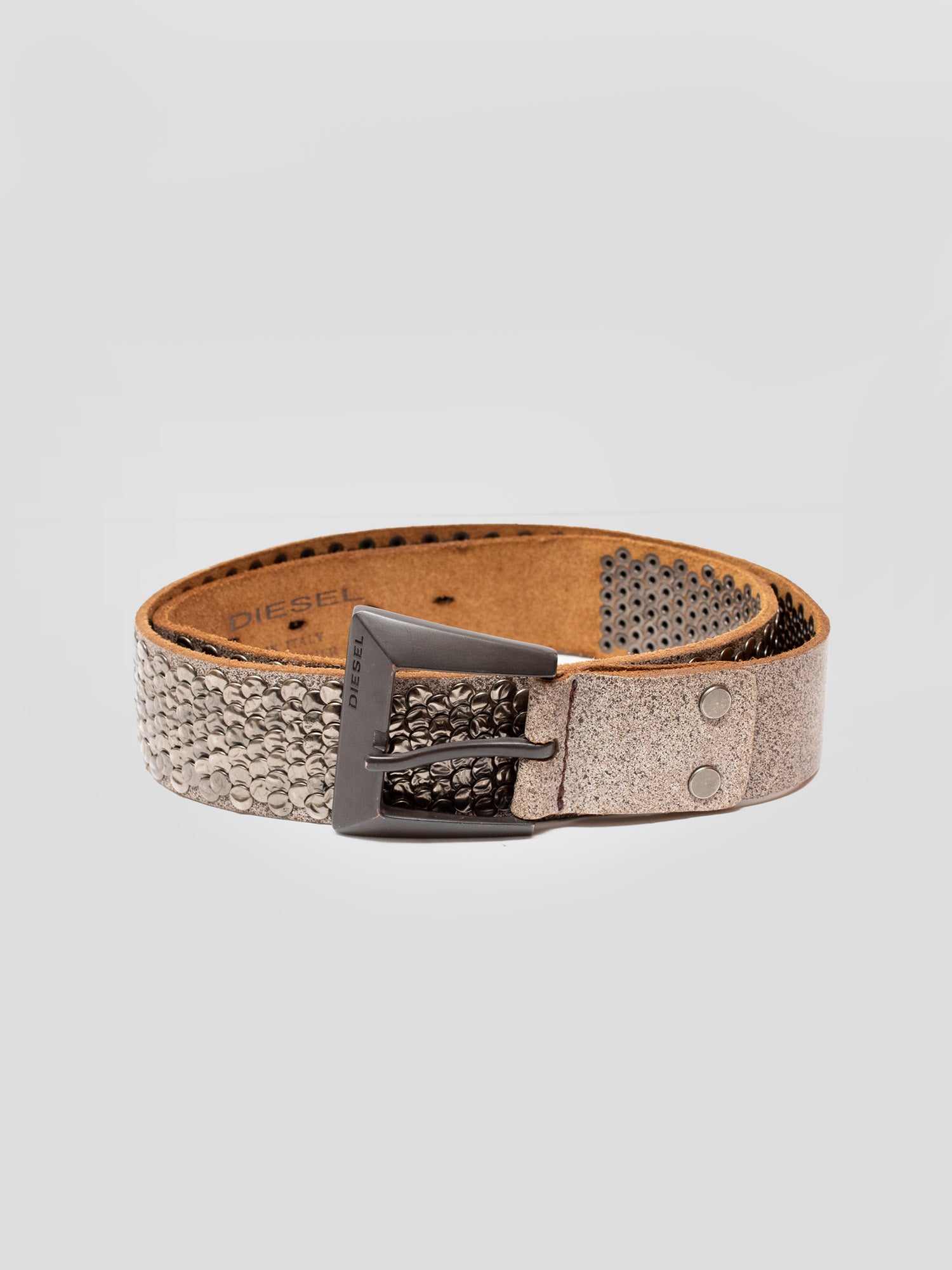 Full Stud Leather Belt