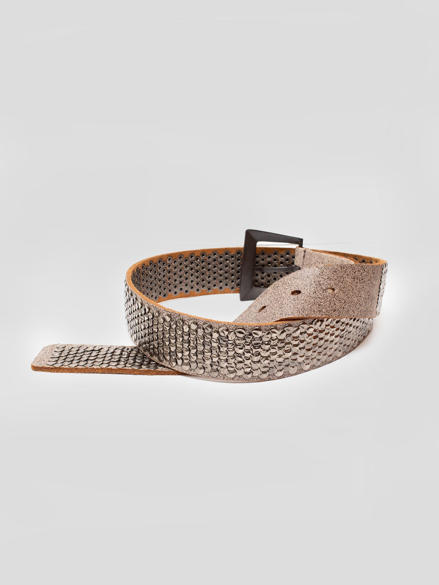 Full Stud Leather Belt