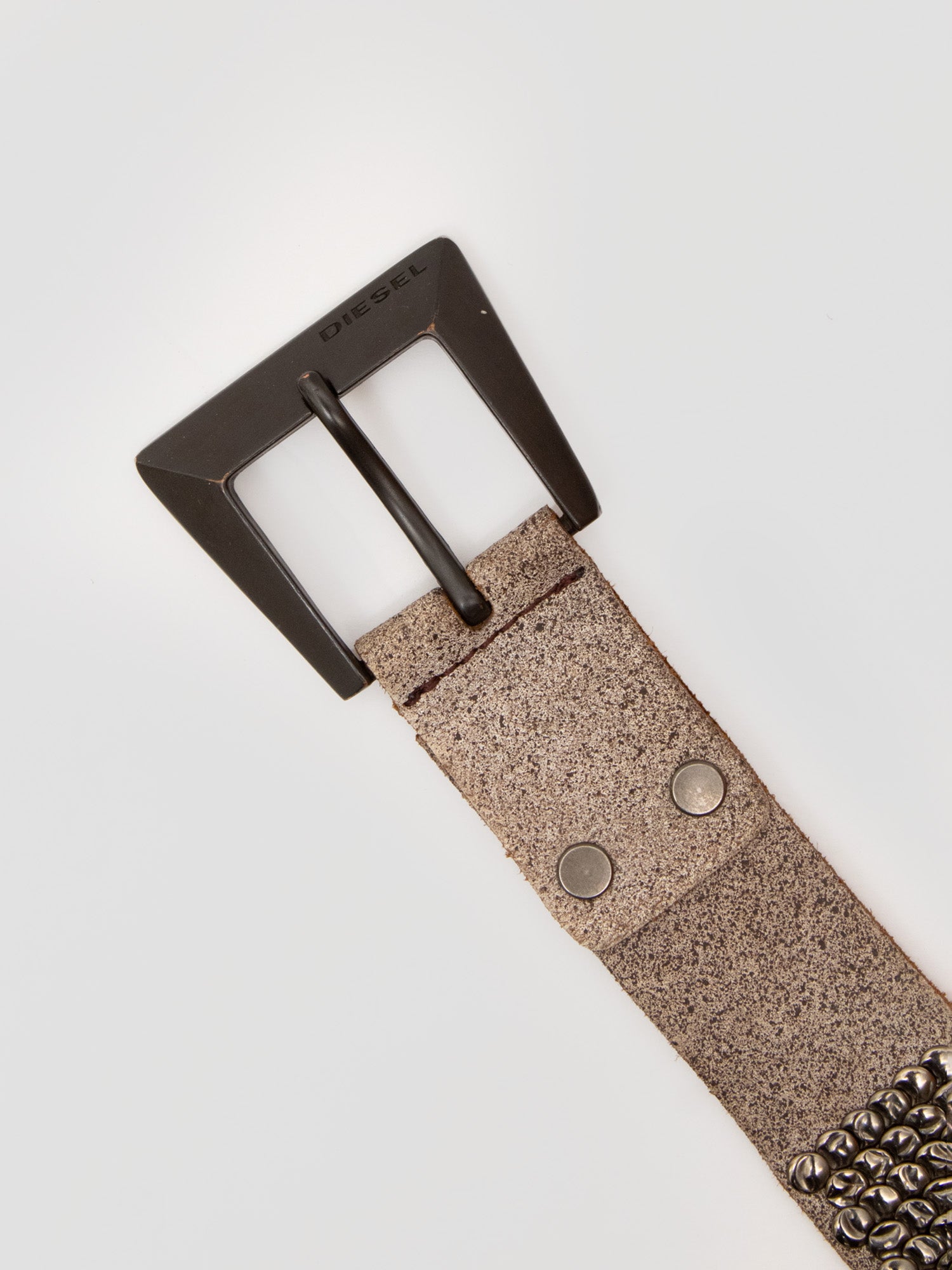 Full Stud Leather Belt