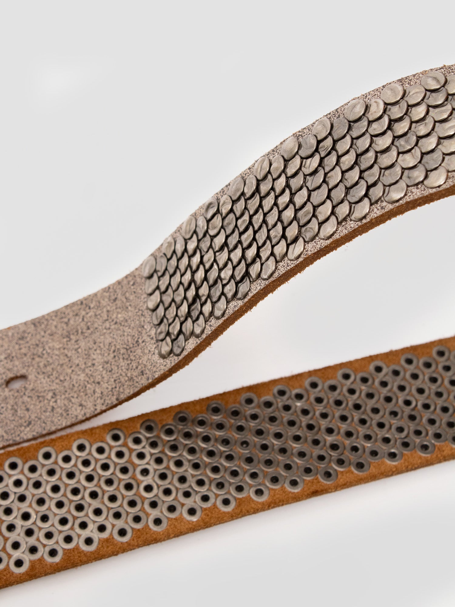 Full Stud Leather Belt