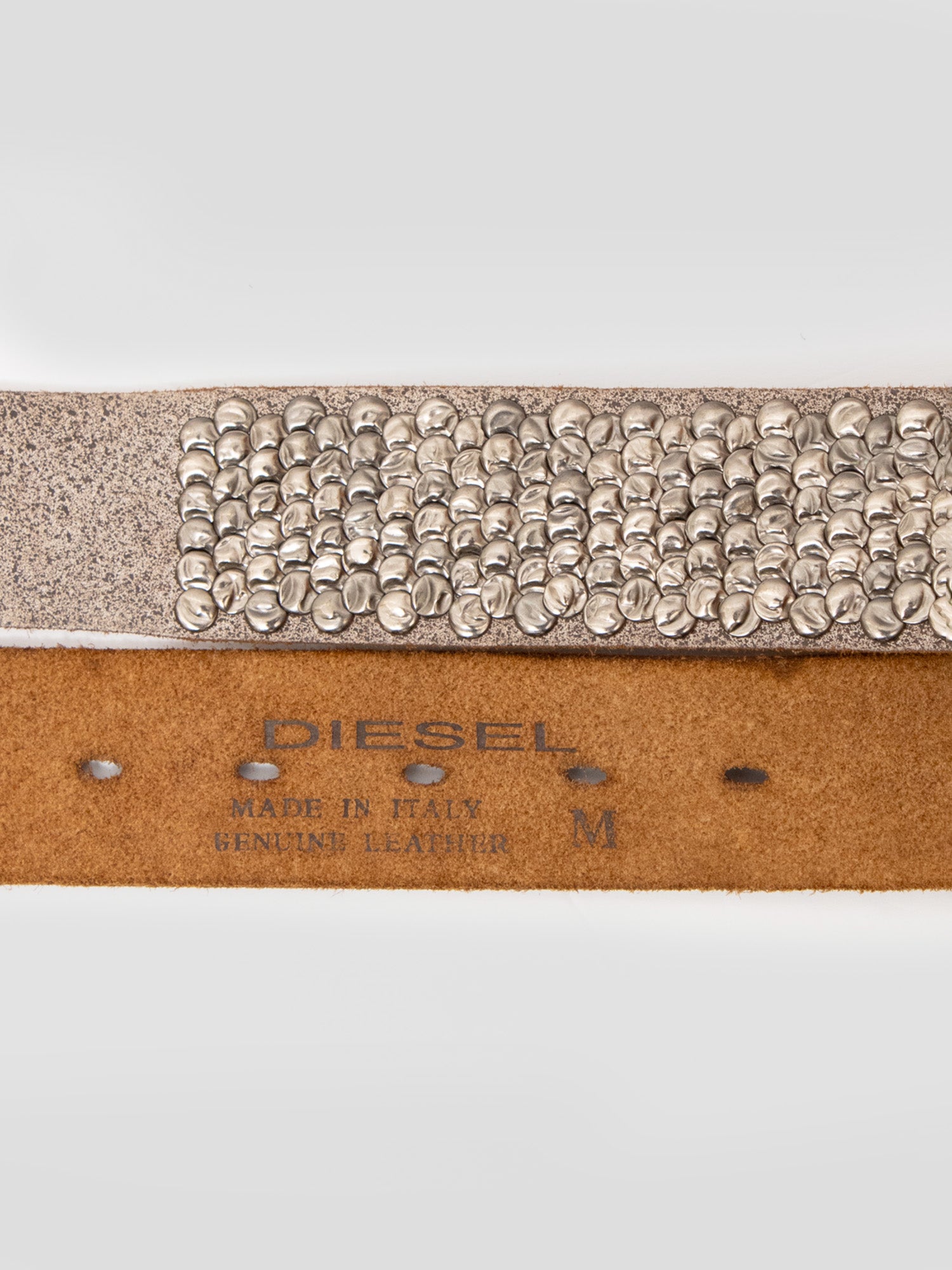Full Stud Leather Belt