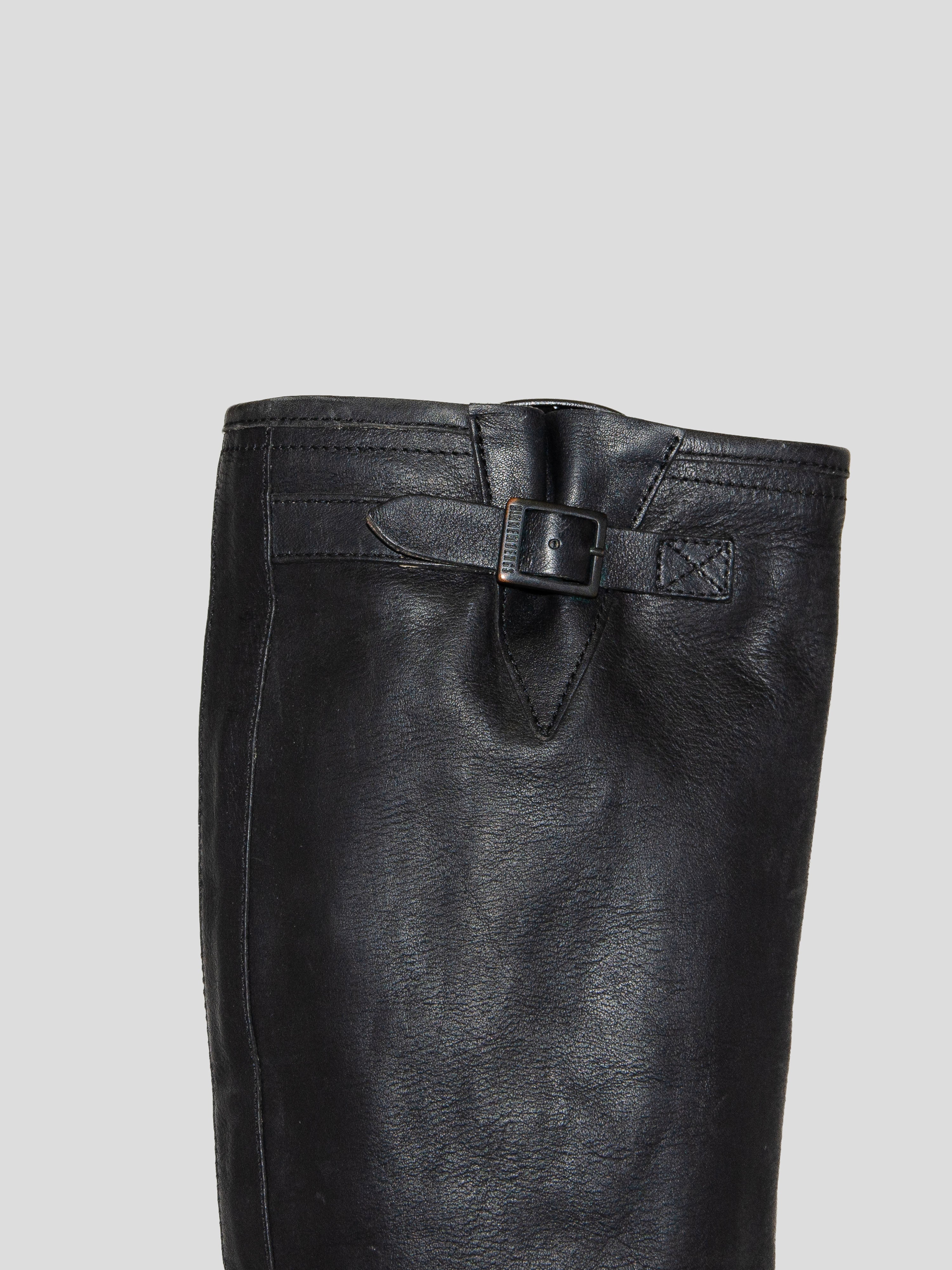 Strapped Riding Boots