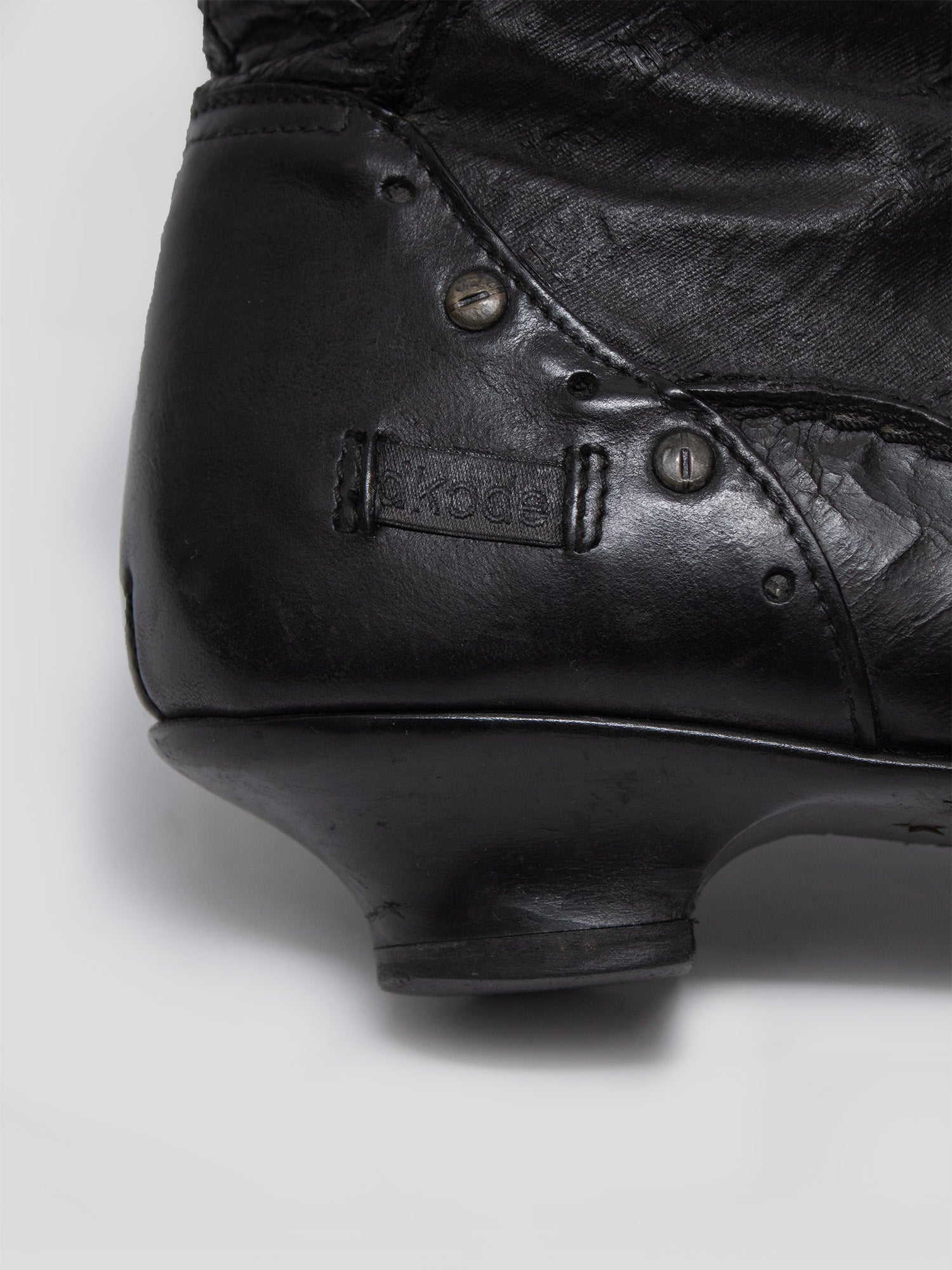 Riveted Leather Boots