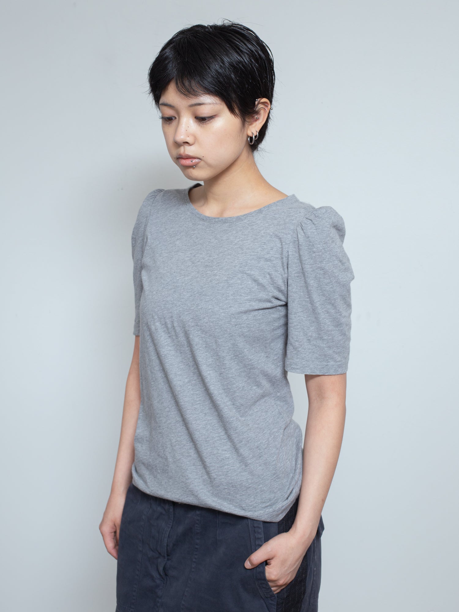 2000s Bubble-Sleeve T-shirt