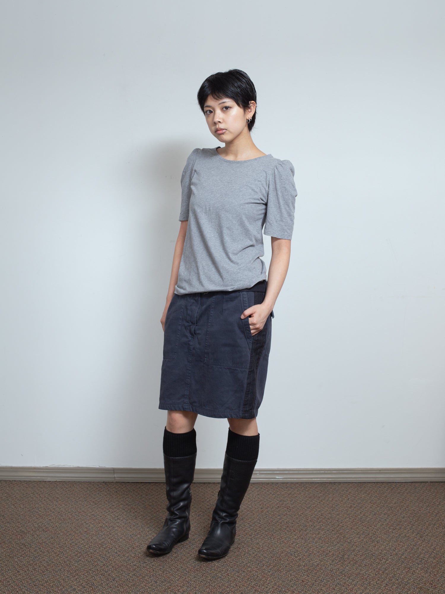 2000s Bubble-Sleeve T-shirt