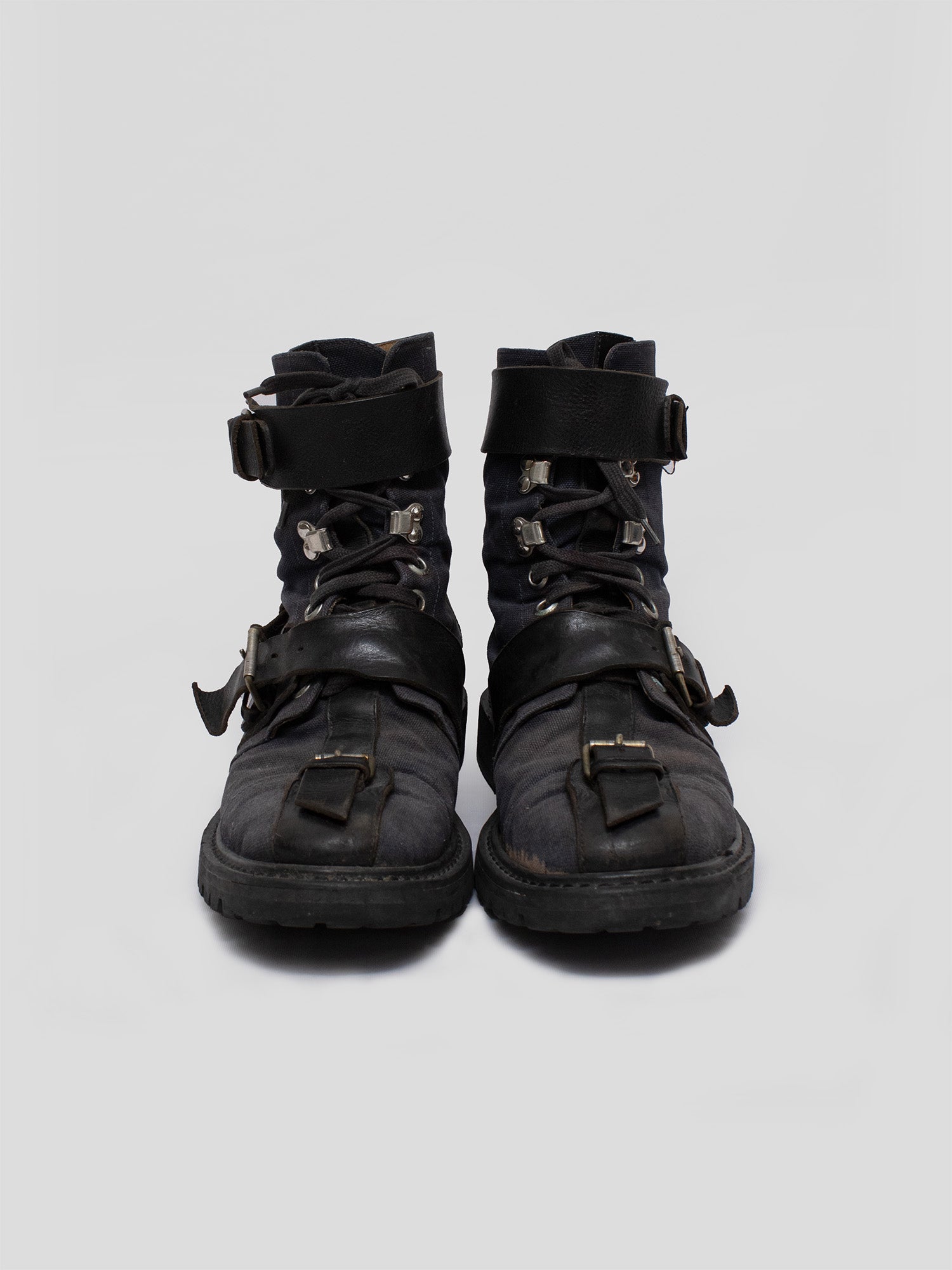 SS17 Multi-Strap Combat Boots