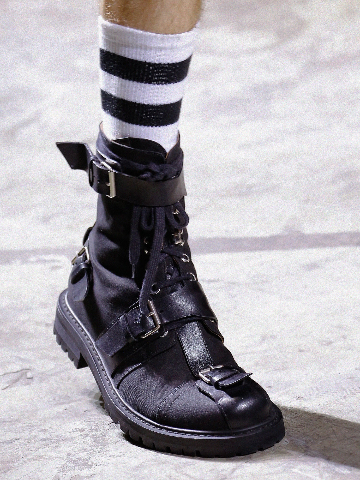 SS17 Multi-Strap Combat Boots