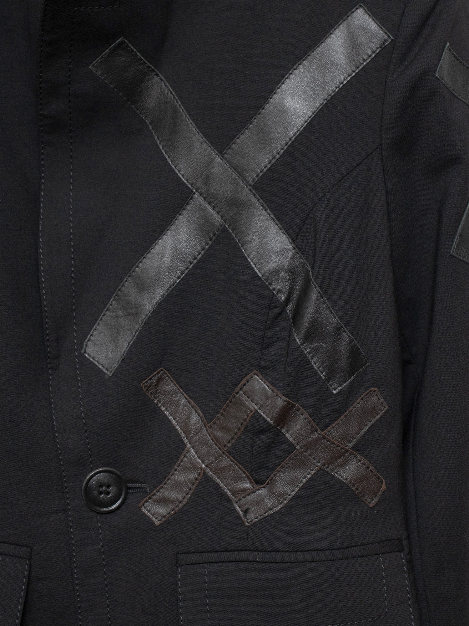 2000s Patchwork Blazer