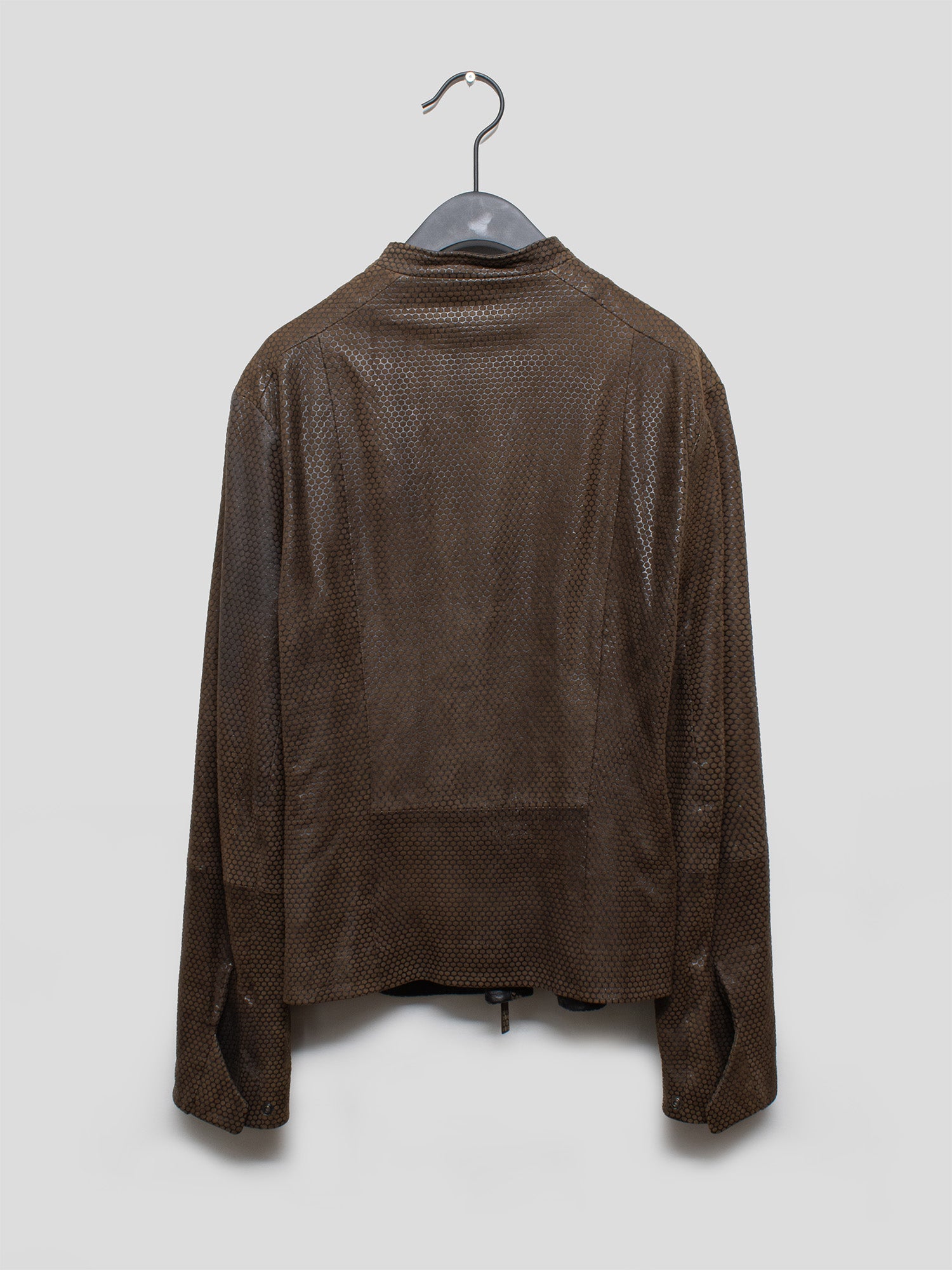 SS10 "Reptile Skin" Leather Jacket