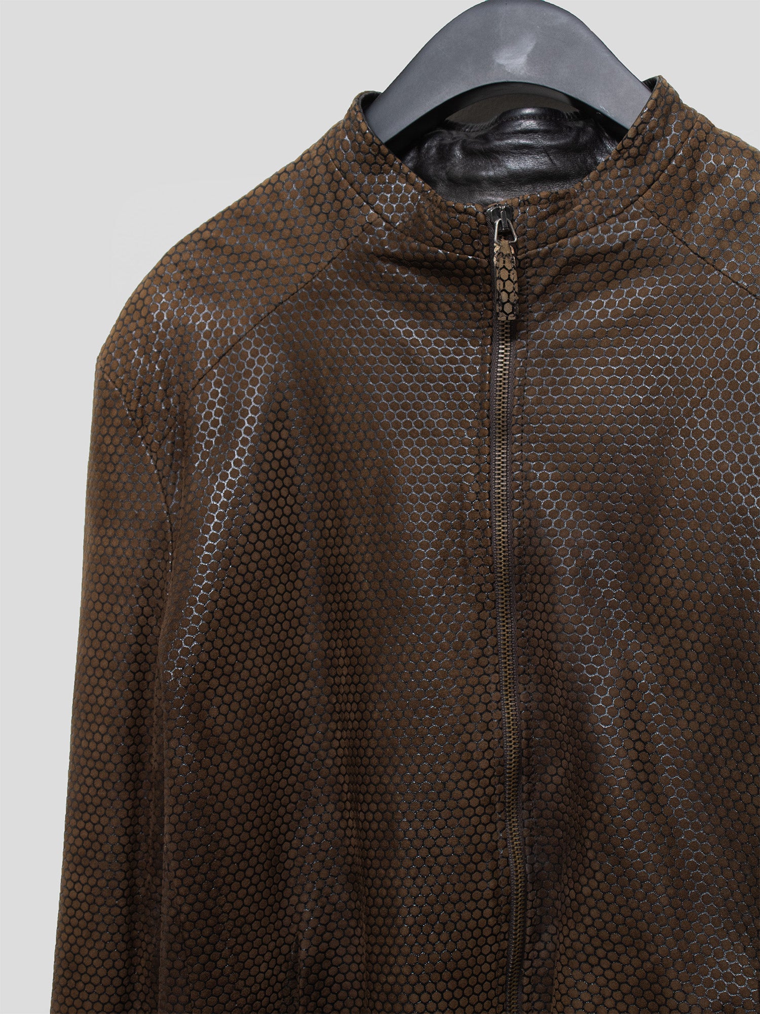 SS10 "Reptile Skin" Leather Jacket