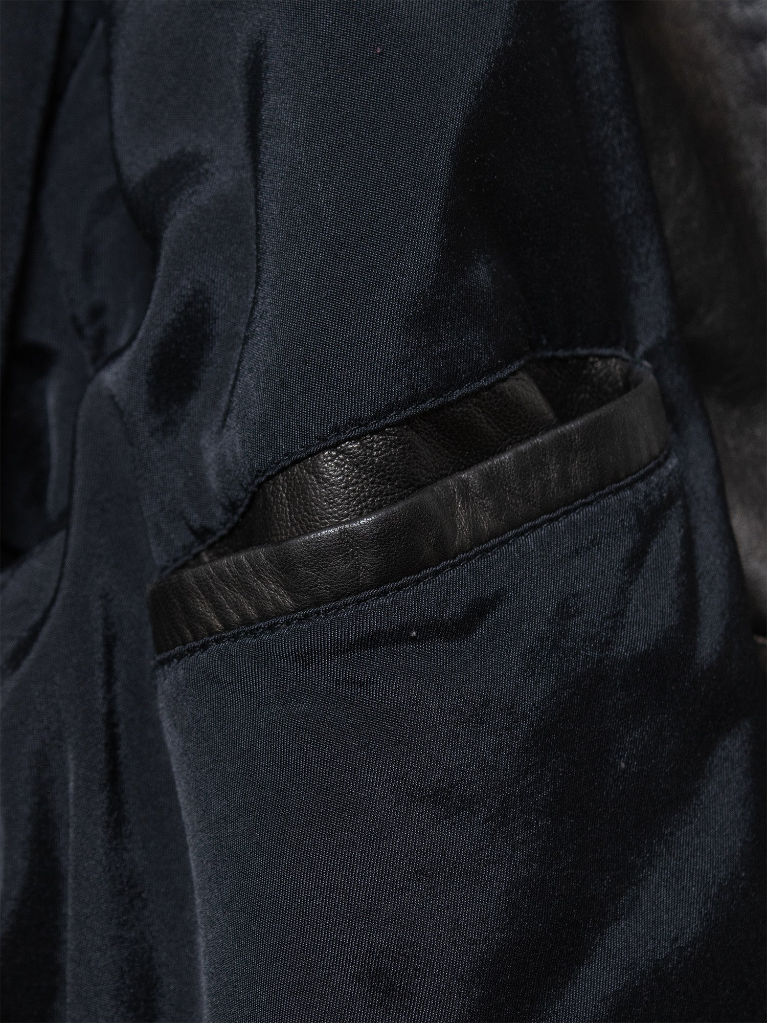 SS10 "Reptile Skin" Leather Jacket