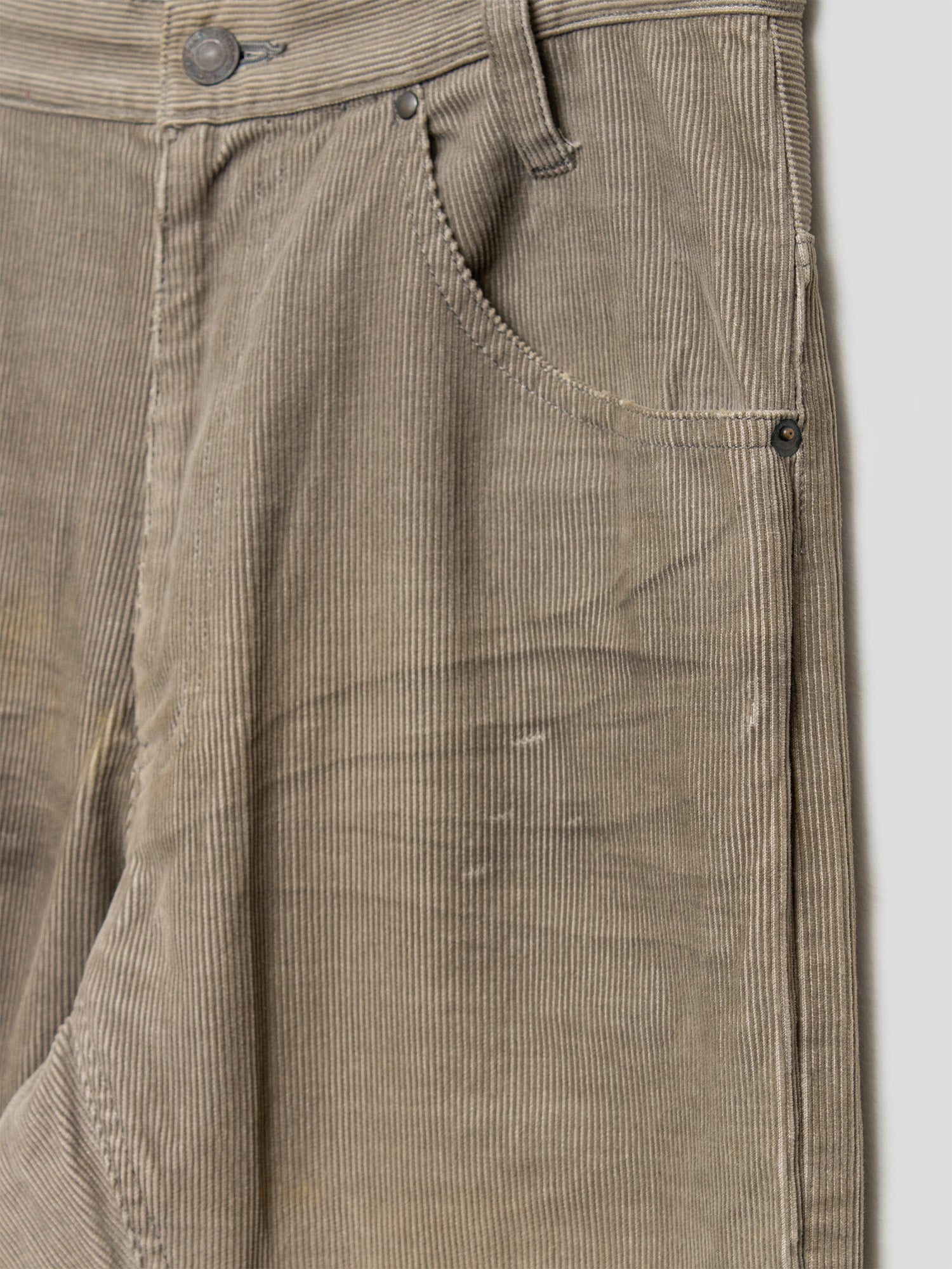 AW11 Distressed Corduroy Trousers