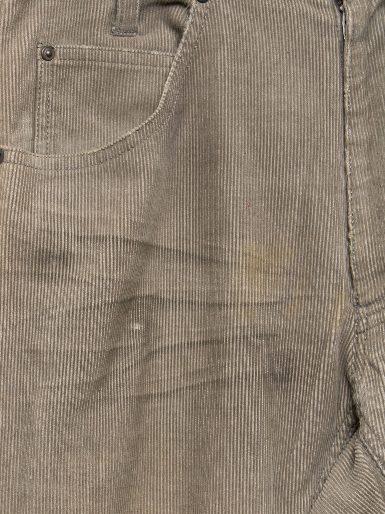 AW11 Distressed Corduroy Trousers