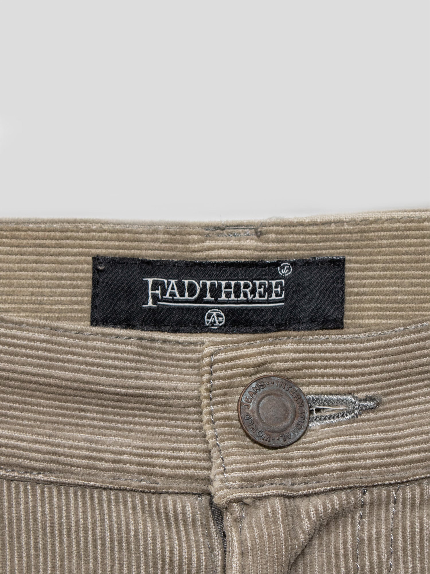 AW11 Distressed Corduroy Trousers