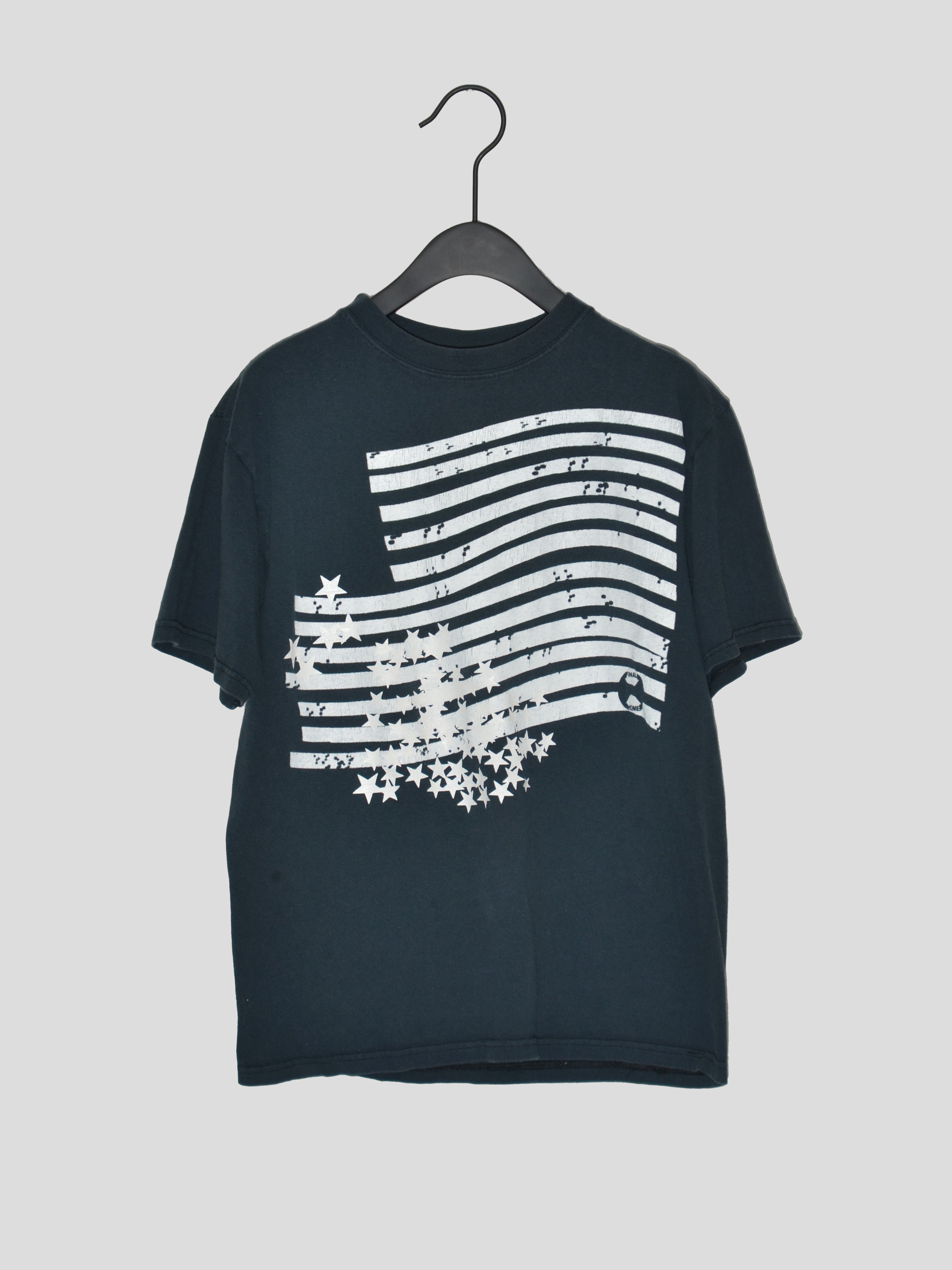 2000s American Flag Graphic T-shirt
