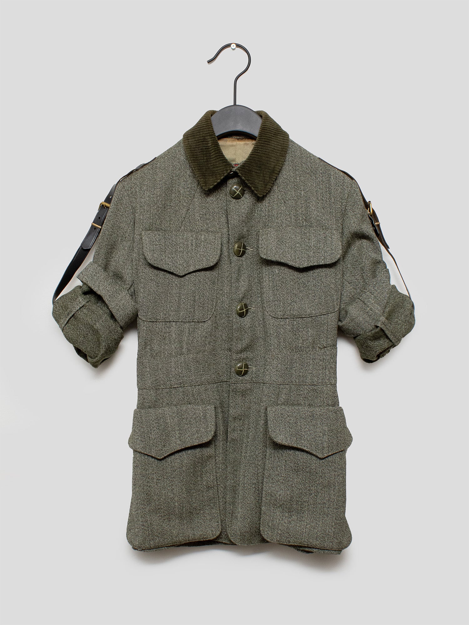 1990s Tweed Safari Jacket