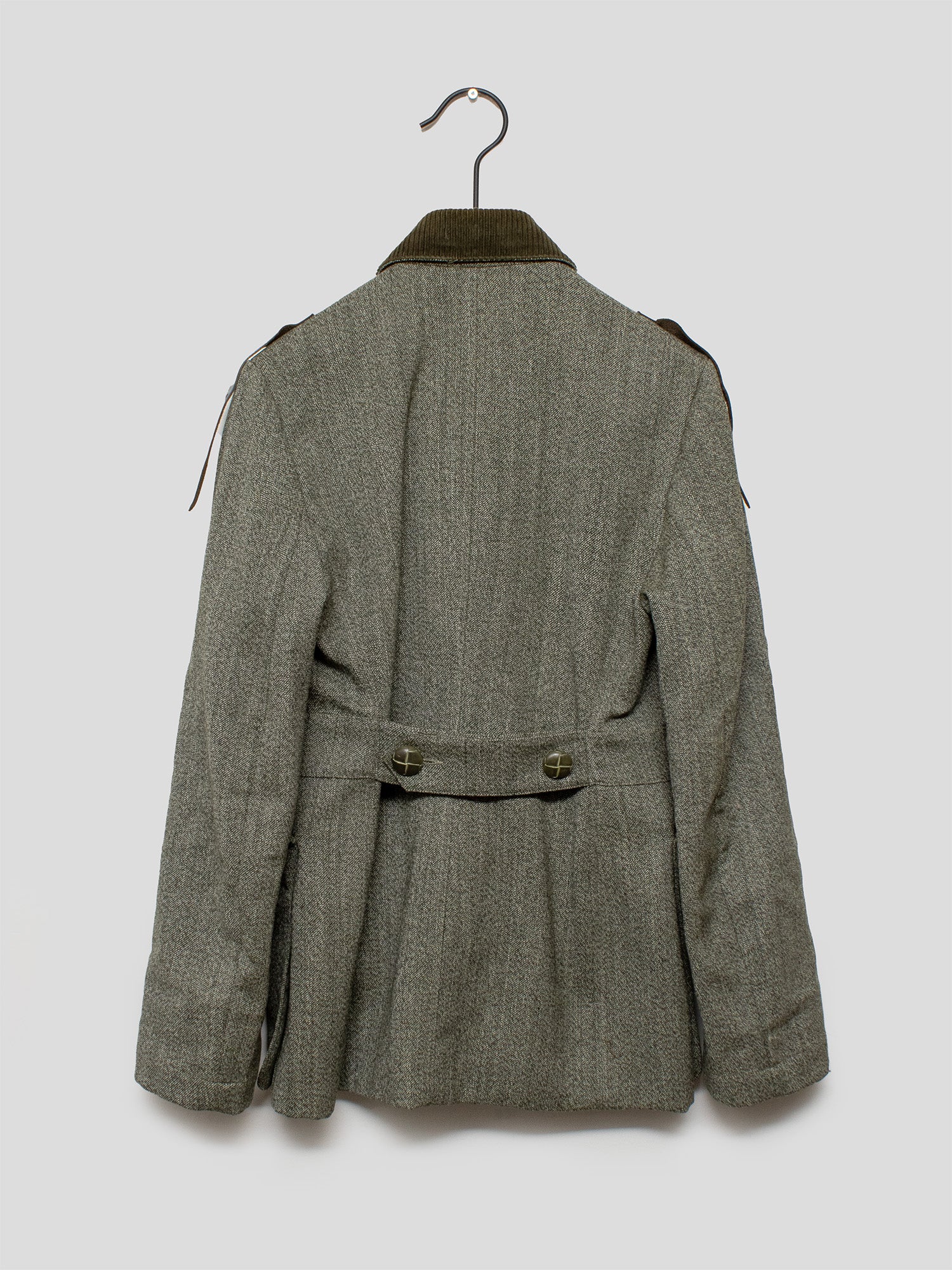 1990s Tweed Safari Jacket